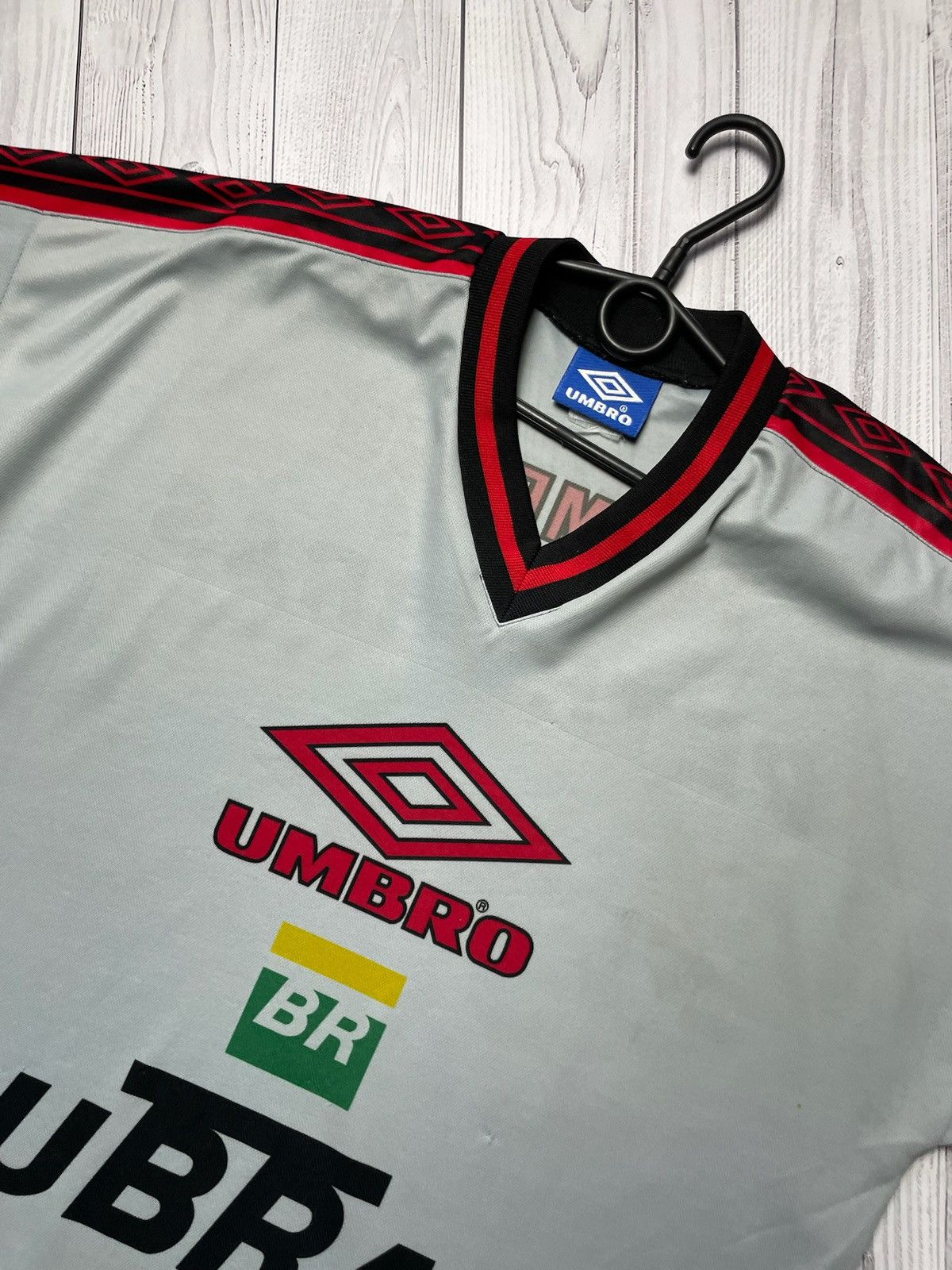 Umbro × Vintage Vintage Flamengo Umbro soccer jersey rare size L logo Size US L / EU 52-54 / 3 - 3 Thumbnail