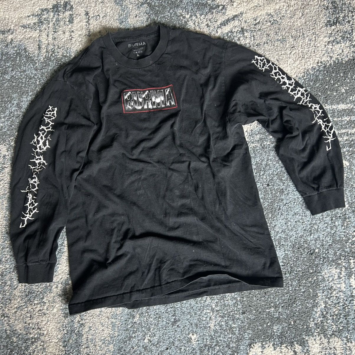Burma DiSTRESSED DOOM METAL LiGHTNiNG PRiNT L/S JORDAN HARTiGAN Size US L / EU 52-54 / 3 - 6 Thumbnail