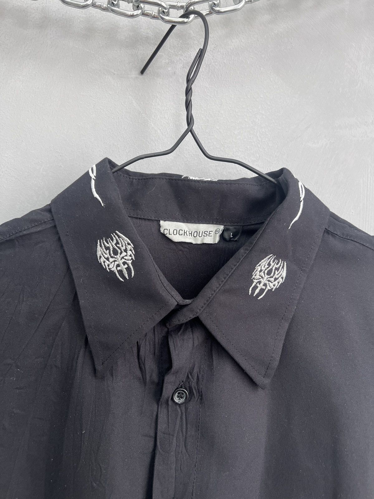 Affliction RARE TRIBAL DIESEL STYLE FALMES DIESEL STYLE SHIRT BUTTON UP Size US L / EU 52-54 / 3 - 7 Thumbnail