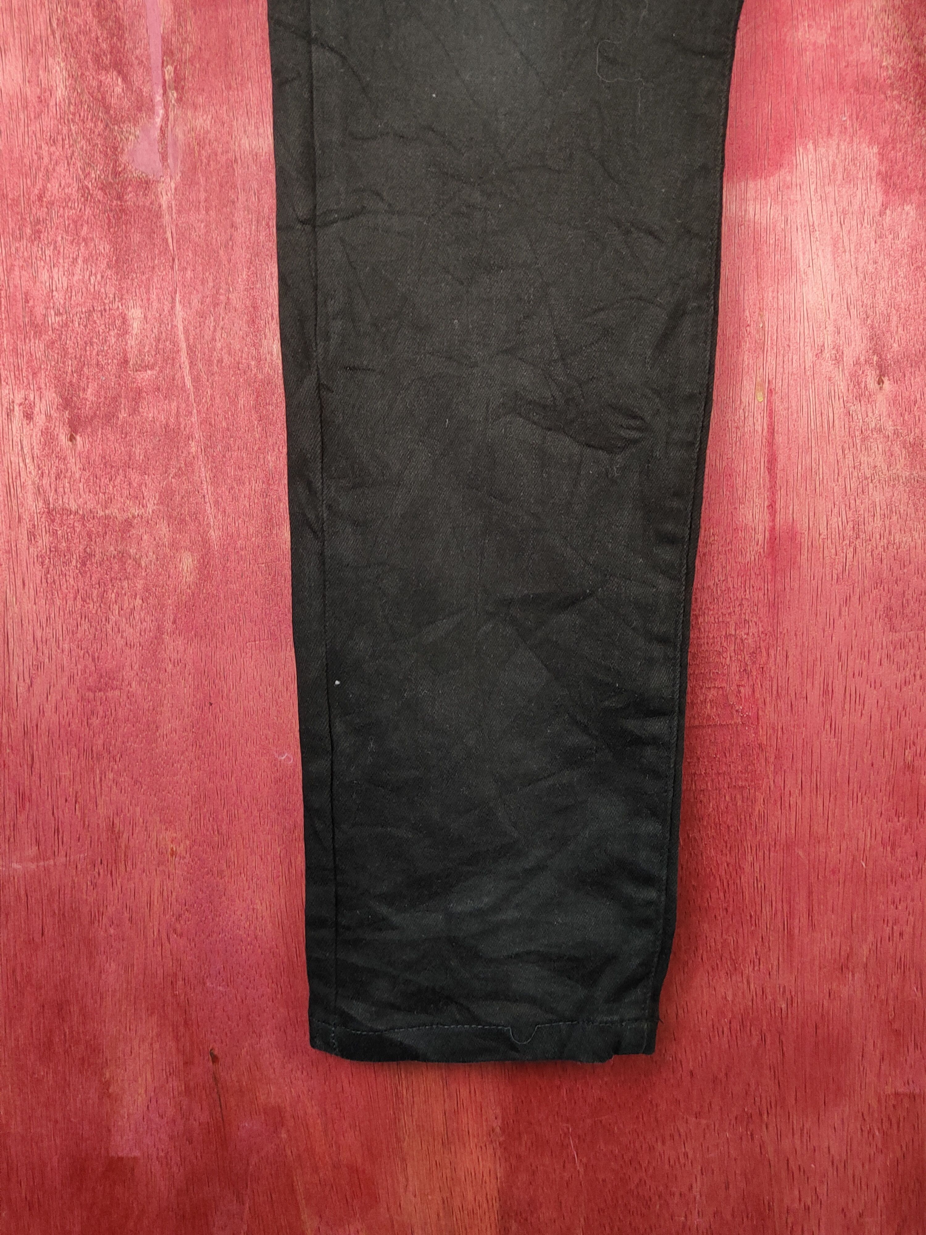 Japanese Brand Uniqlo Black Multipocket Skinny Soft Jeans #S1405 Size US 34 / EU 50 - 7 Thumbnail