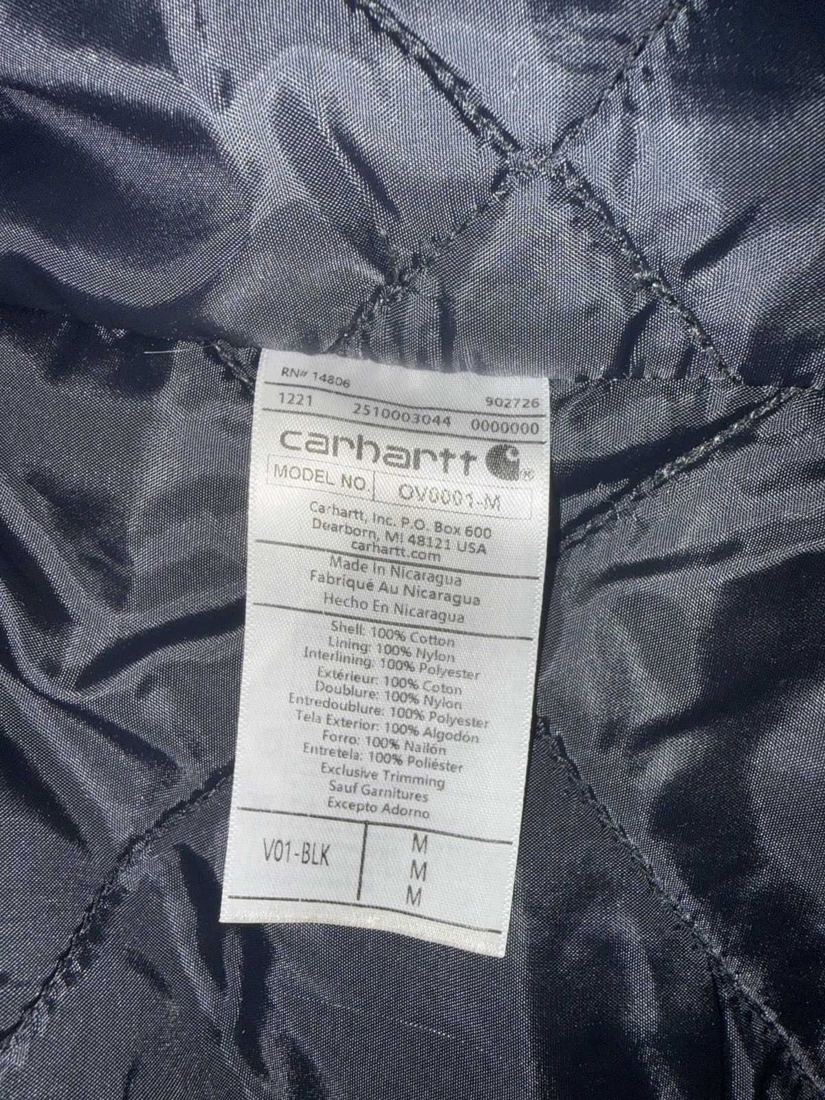 Carhartt Carhartt Vest Size US M / EU 48-50 / 2 - 3 Thumbnail