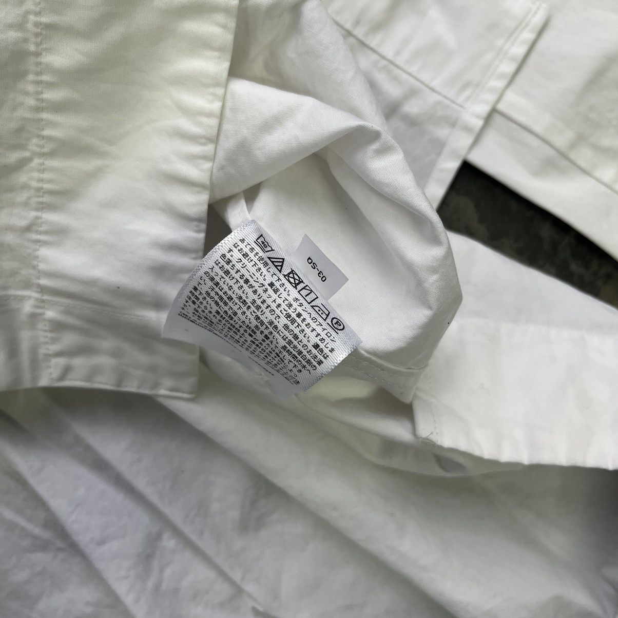 Japanese Brand × Jil Sander × Uniqlo Uniqlo j+ jil sander blouse white shirt Size ONE SIZE - 8 Thumbnail