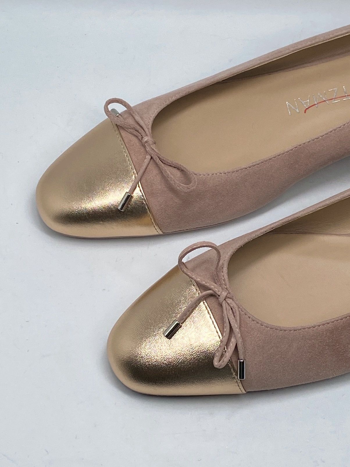 Stuart Weitzman Stuart Weitzman Cap Toe Suede Ballet Flats size 9.5 Size US 9.5 / IT 39.5 - 5 Thumbnail