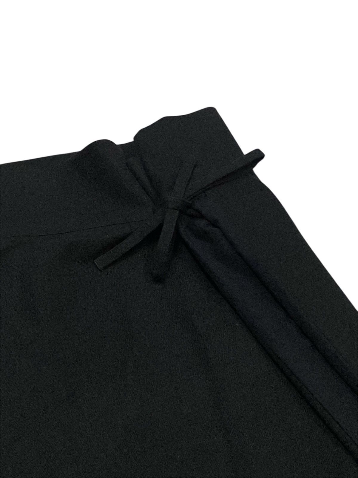 Comme des Garcons × Tricot Comme des Garcons × Vintage Tricot Comme Des Garçons AD1998 Cotton Midi Wrap Skirts Size 30" / US 8 / IT 44 - 8 Thumbnail