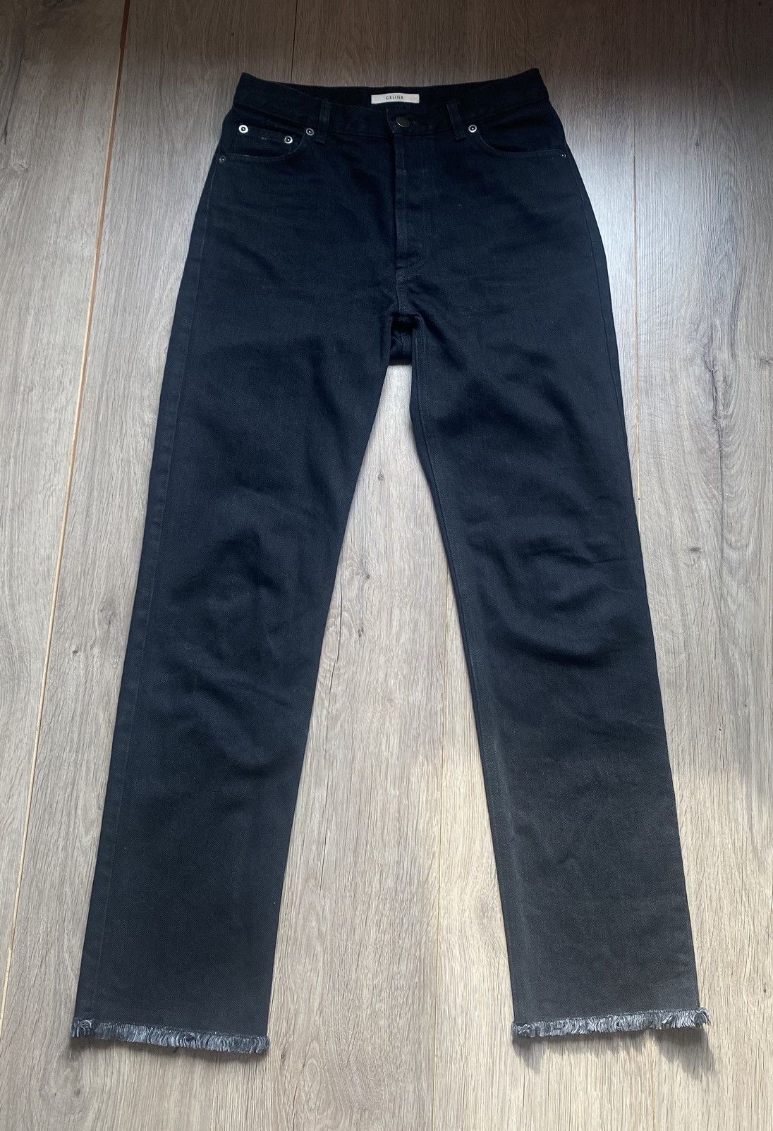 Celine FW20 Studded Dylan Flare Denim Jeans 29 Size US 32 / EU 48 - 1 Thumbnail