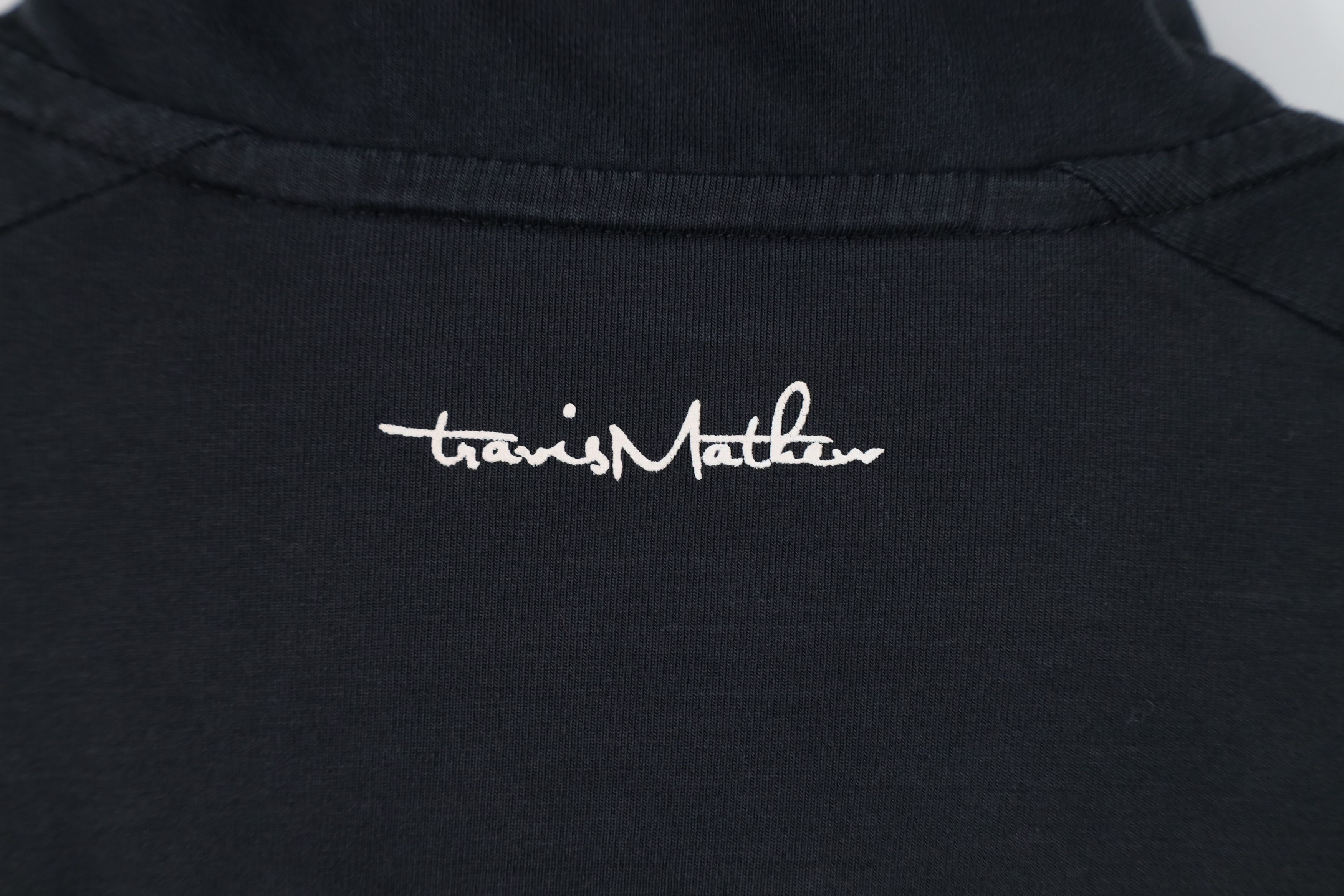 TravisMathew Travis Mathew Striped Half Zip Pullover Golf Top Jacket Size US L / EU 52-54 / 3 - 11 Thumbnail