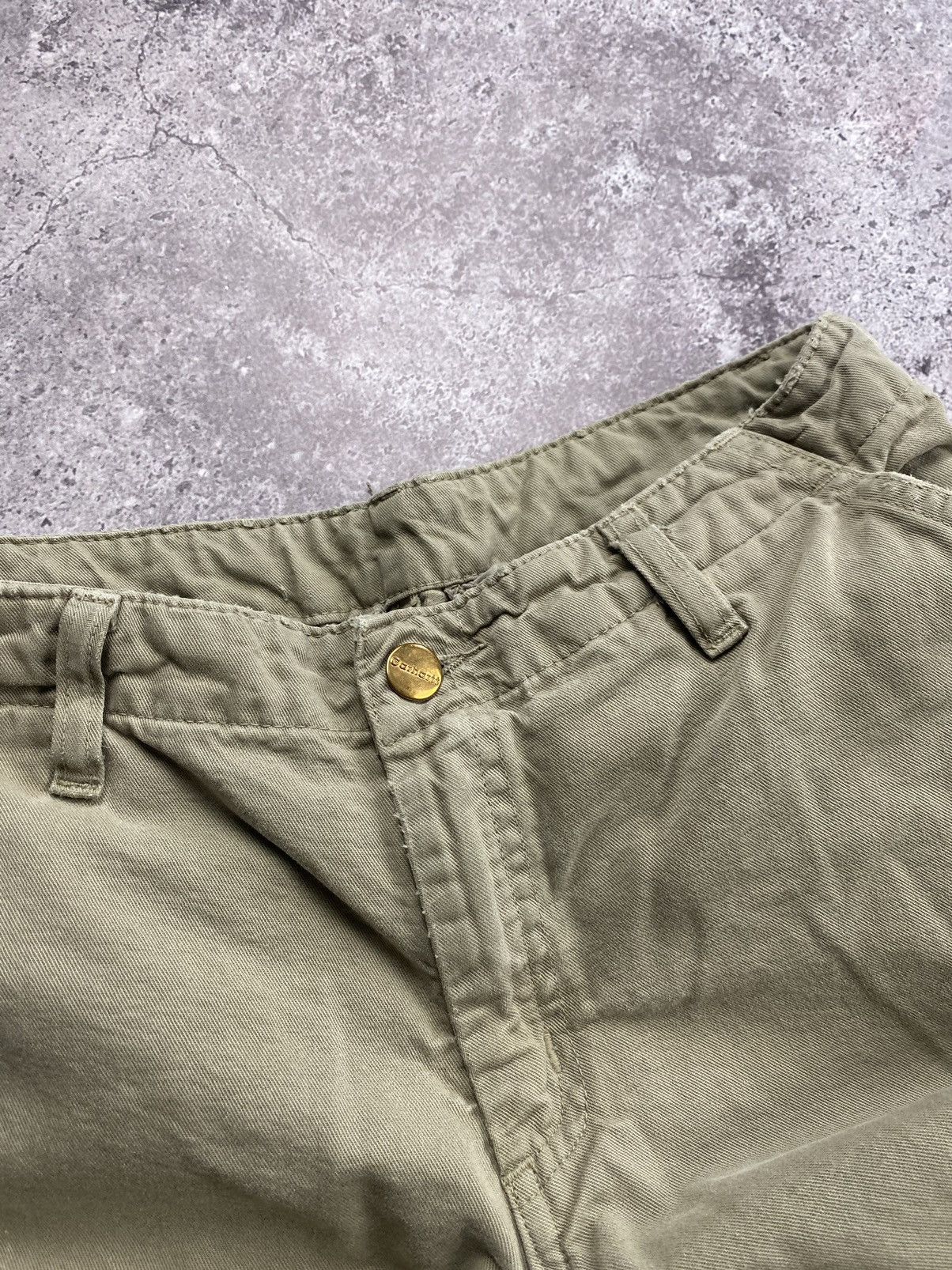Carhartt × Carhartt Wip × Vintage Vintage Carhartt WIP Cargo Pants Travis Scott Style Size 25" / US 0 / IT 36 - 7 Thumbnail