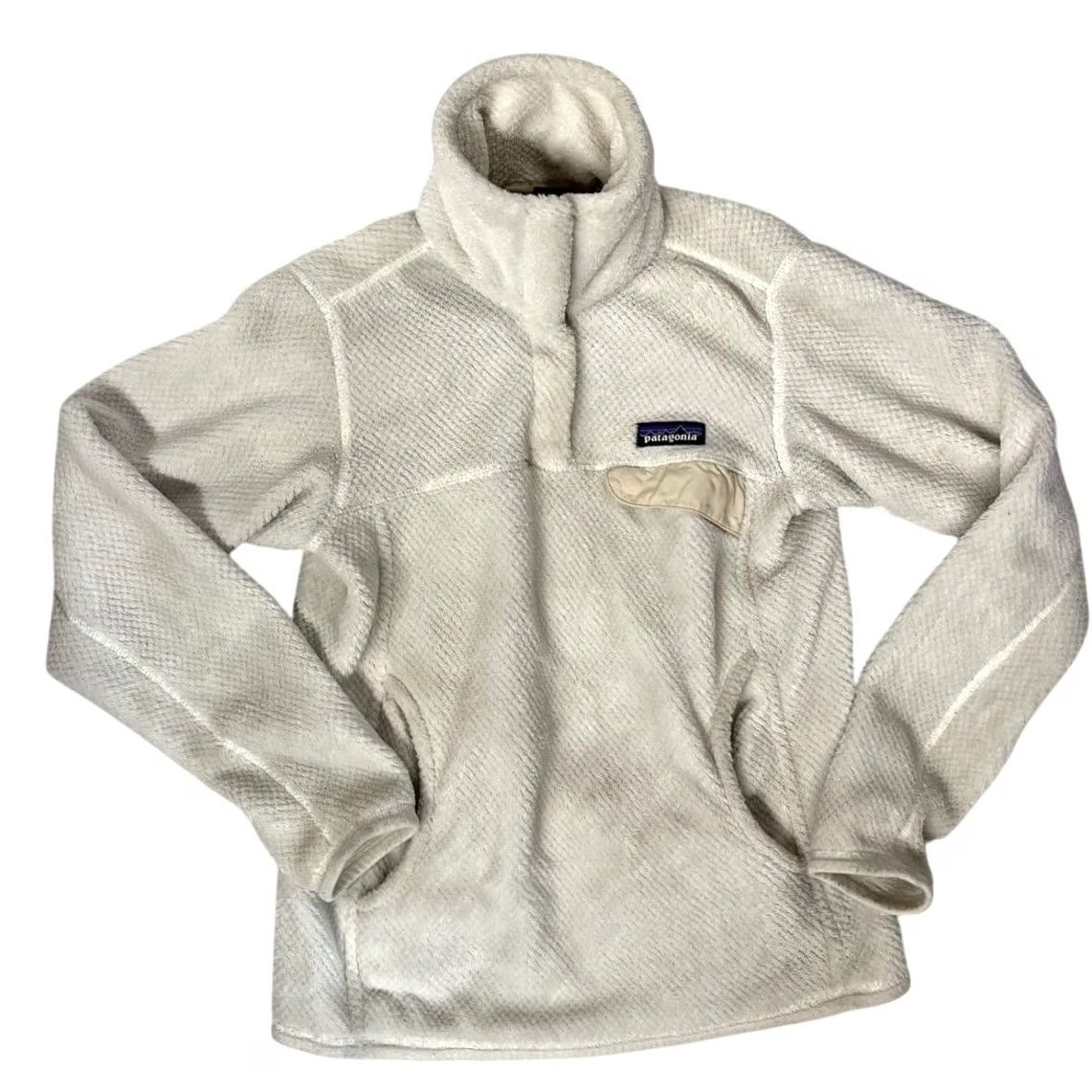 Patagonia VINTAGE Patagonia Women's Re-Tool Snap-T Pullover Shirt XS White Beige Mens? Womens? Size XS / US 0-2 / IT 36-38 - 2 Thumbnail
