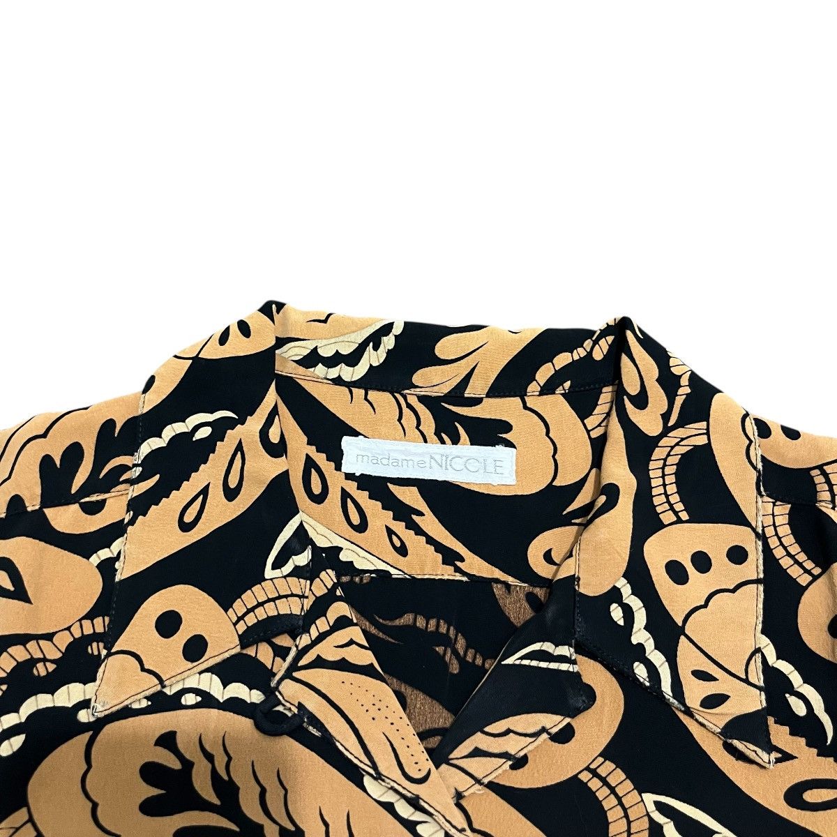 Japanese Brand MITSUHIRO MATSUDA Madame Nicole Tradisional Paisley Print Size US XL / EU 56 / 4 - 4 Thumbnail