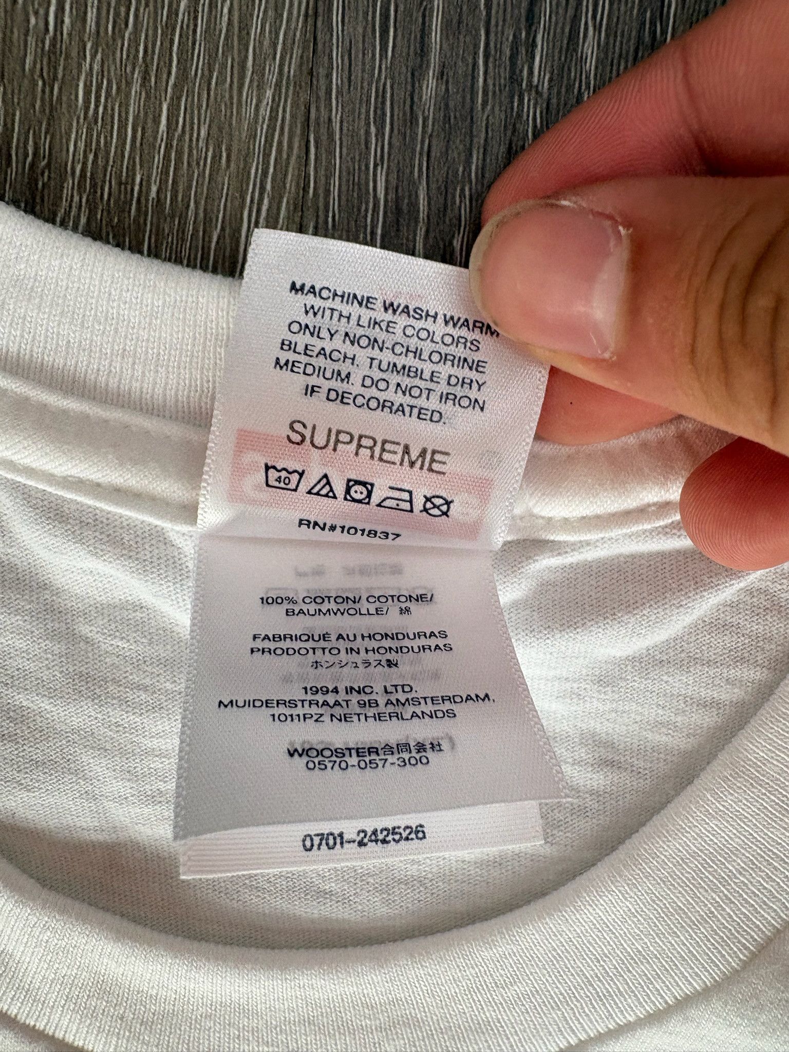 Supreme Supreme "Tyler The Creator" Tee (White) Size US XL / EU 56 / 4 - 3 Thumbnail