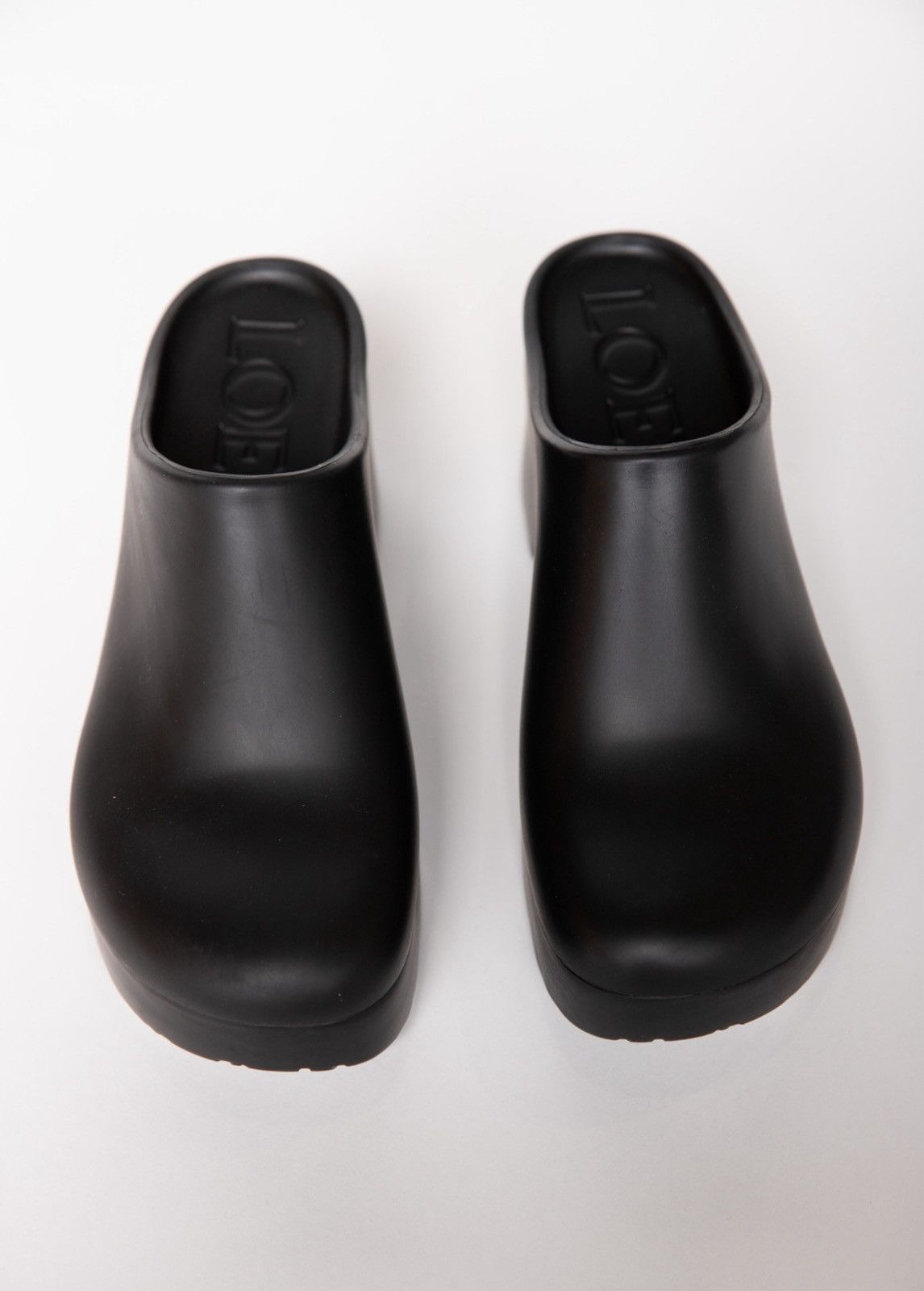 Loewe Last Size Loewe Terra Wedge Black Clogs Size US 10 / IT 40 - 3 Thumbnail