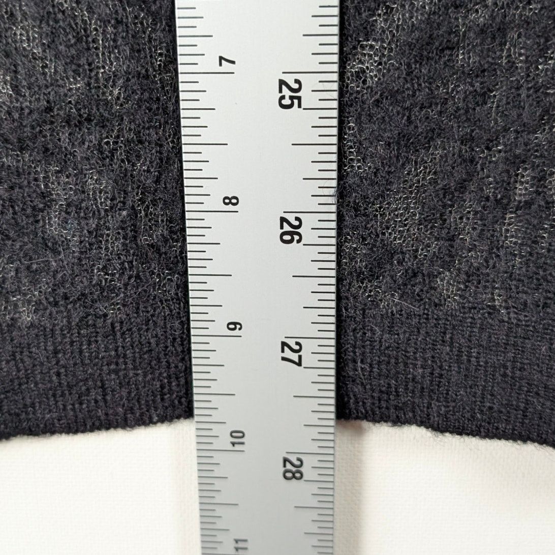 Alexander Wang Alexander Wang Charcoal V-Neck Mohair Alpaca Sweater XS USED Size XS / US 0-2 / IT 36-38 - 5 Thumbnail