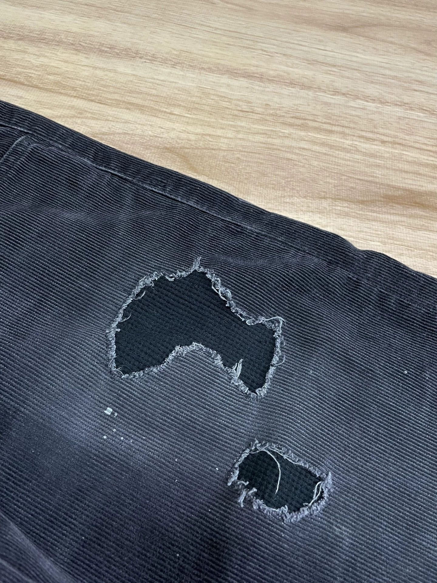 Vanquish Black Distressed Denim Pants Size 32 Size US 32 / EU 48 - 4 Thumbnail