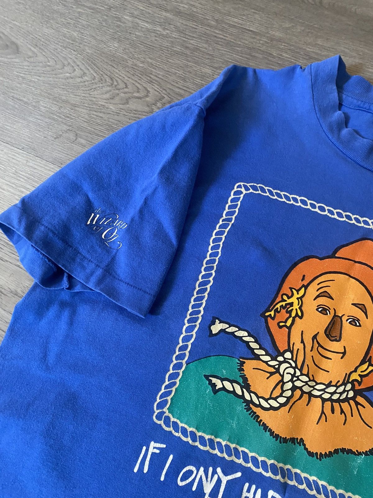 Vintage Vintage 90s made in USA wizard of oz charachter t shirt Size US L / EU 52-54 / 3 - 2 Thumbnail