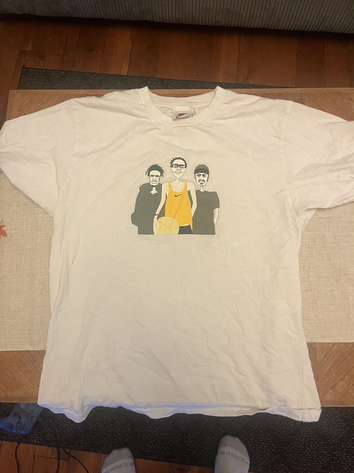 Nike Vintage Nike basketball T Shirt Size US M / EU 48-50 / 2 - 1 Thumbnail