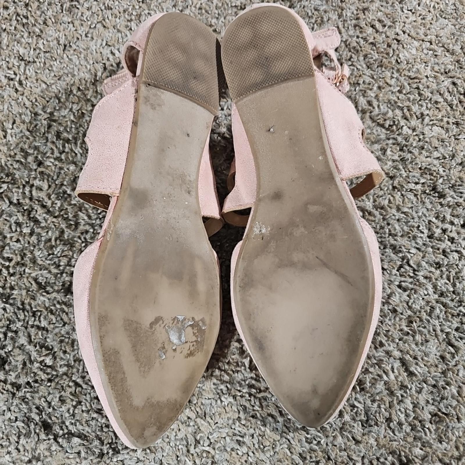 Lauren Conrad Lauren Conrad Strappy Pointed Toe Flats Macaroon Blush 9M Size US 9 / IT 39 - 7 Thumbnail