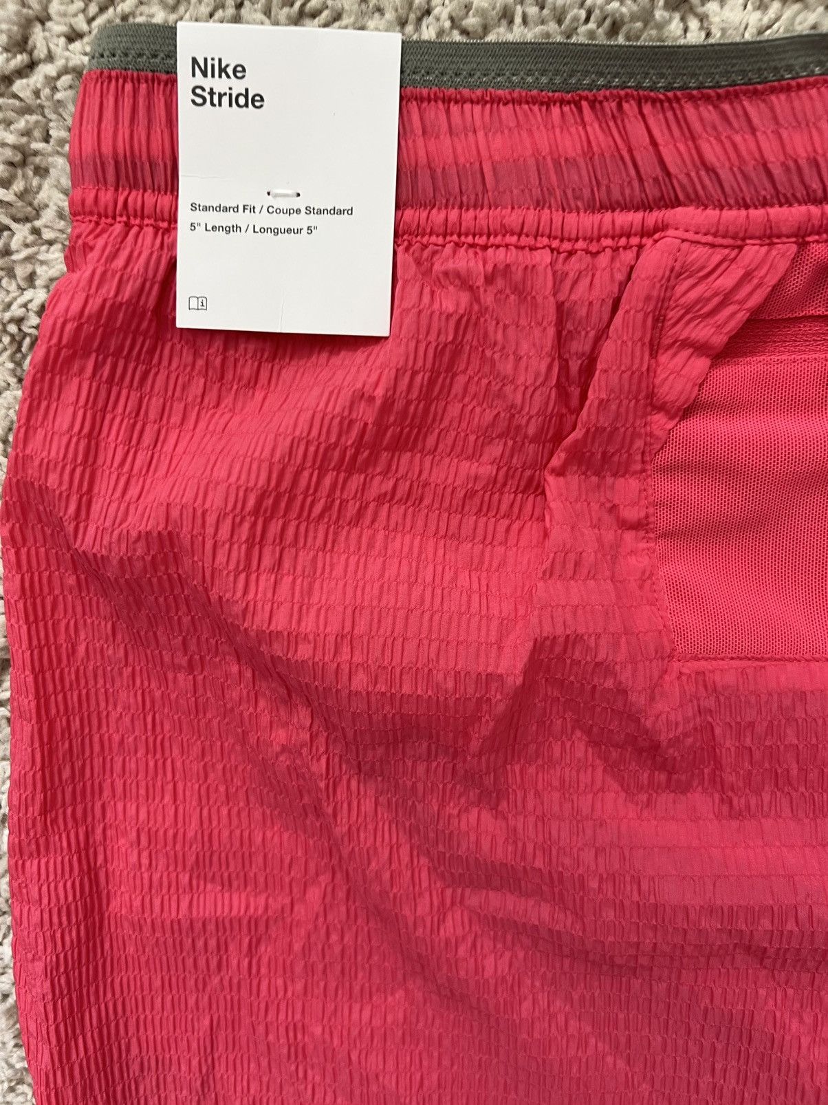 Nike Nike Stride DRI-FIT Running Shorts Brief Lined 5" Size US 32 / EU 48 - 12 Thumbnail