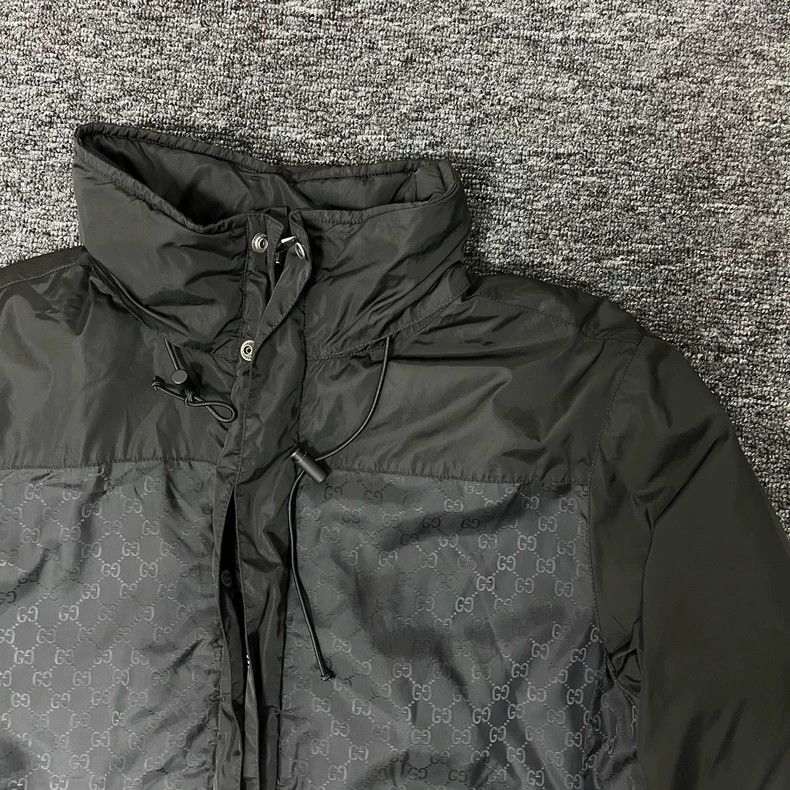 Gucci Gucci Stitching dark pattern full print jacket nylon jacket Size US M / EU 48-50 / 2 - 2 Thumbnail