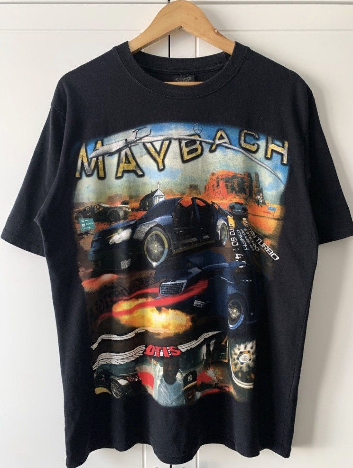 Marino Morwood × NASCAR × Vintage Casper Masi Maybach T-shirt Size US M / EU 48-50 / 2 - 1 Thumbnail