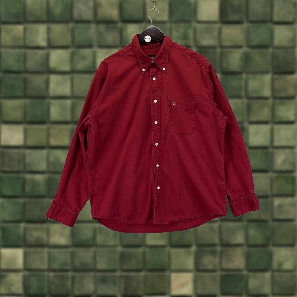 Eddie Bauer VINTAGE Eddie Bauer Button-Down Shirt Mens Red Cotton Large-10479 Size US L / EU 52-54 / 3 - 1 Thumbnail