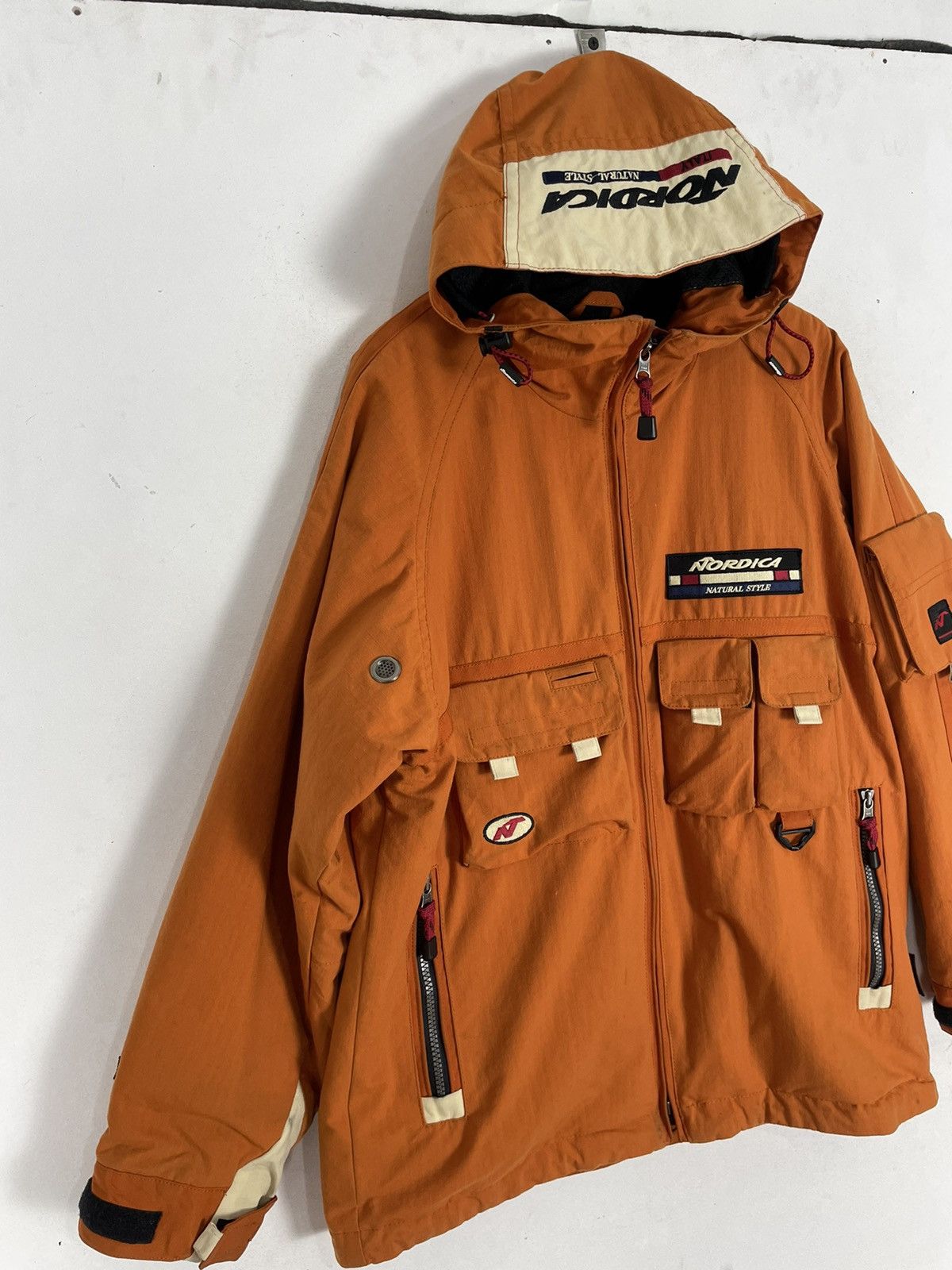 Japanese Brand Nordica Hoodie Multipocket Jacket Size US M / EU 48-50 / 2 - 3 Thumbnail