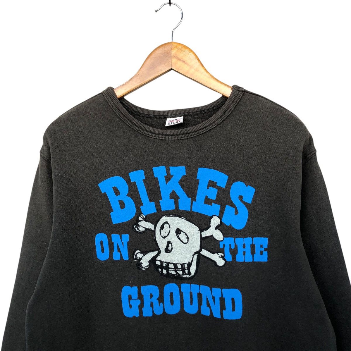 Japanese Brand Vintage JUNK STORE bikes skull sweatshirt Size US L / EU 52-54 / 3 - 3 Thumbnail