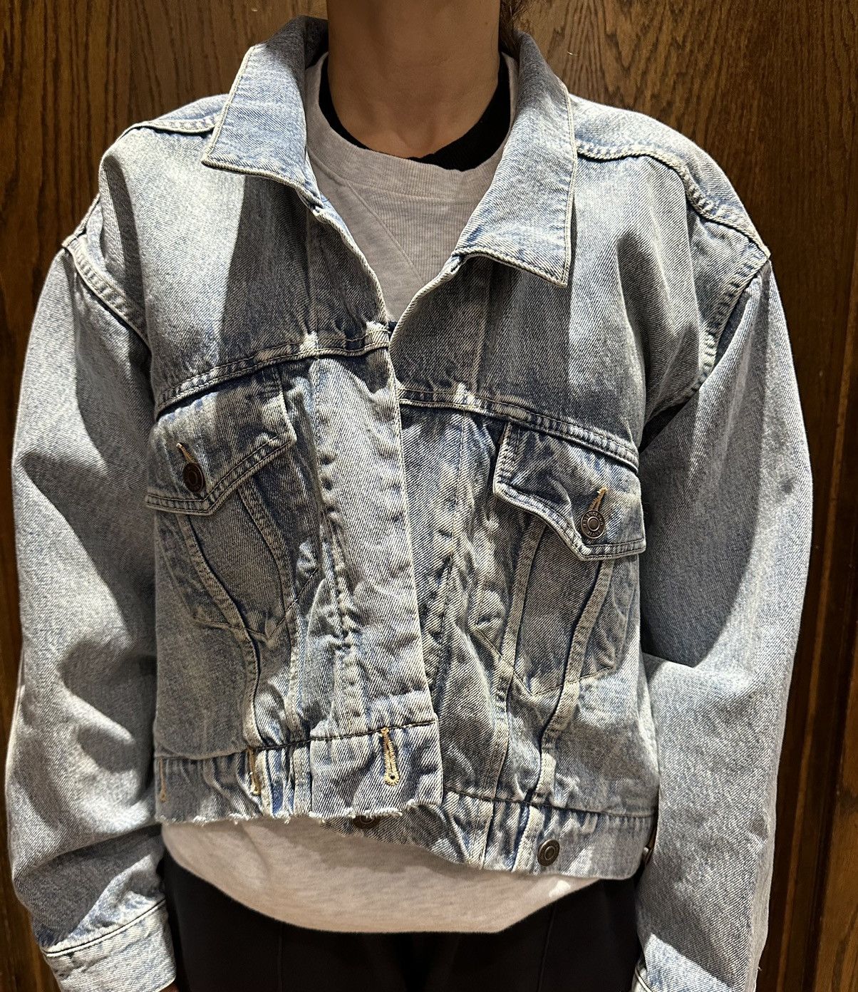 Balenciaga SS23 UPSIDE DOWN DENIM JACKET Size US S / EU 44-46 / 1 - 7 Thumbnail
