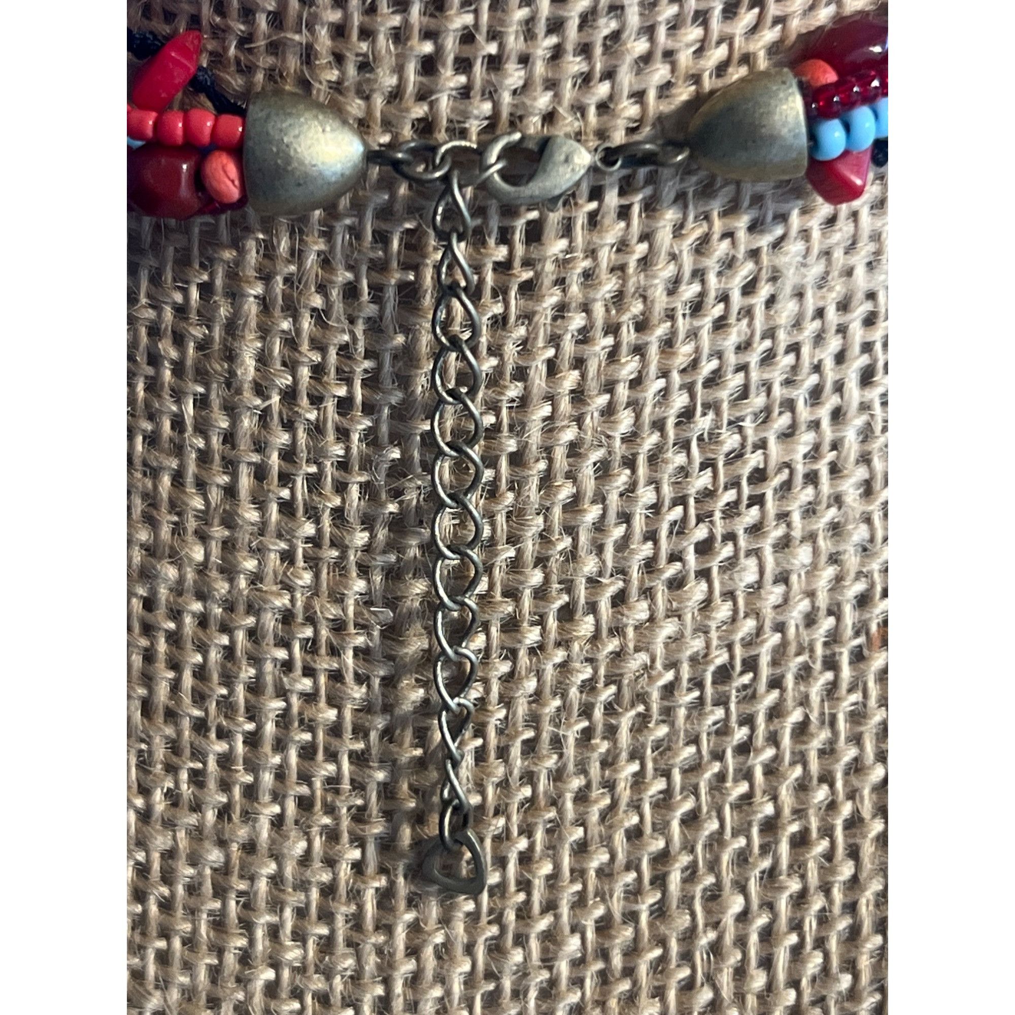 Other Southwestern Multi Strand Simulated Red Coral Howlite Neckla Size ONE SIZE - 4 Thumbnail