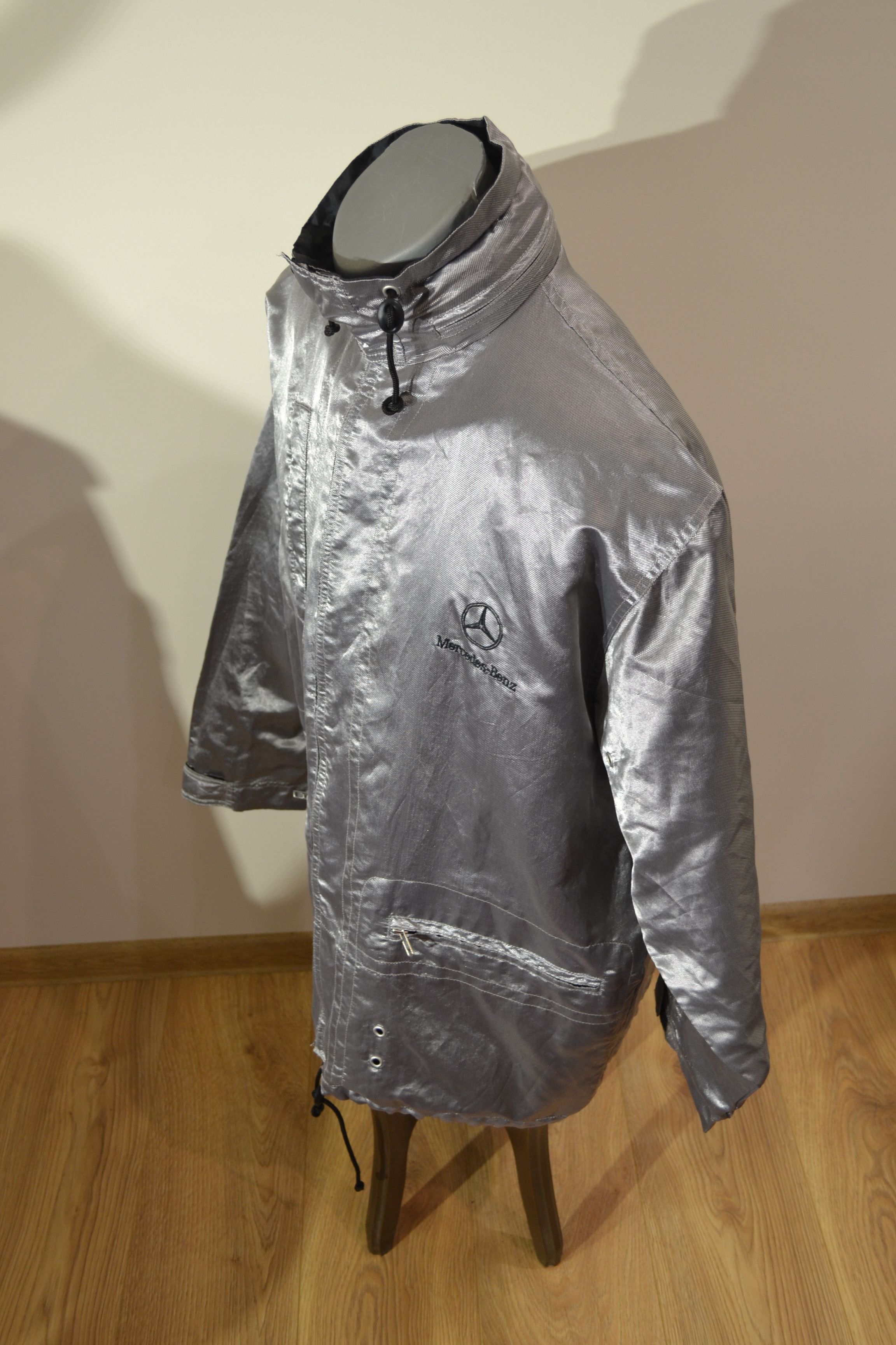 Mercedes-Benz Vintage Mercedes Benz Motorsport Windbreaker Jacket | Y2K Size US XXL / EU 58 / 5 - 4 Thumbnail
