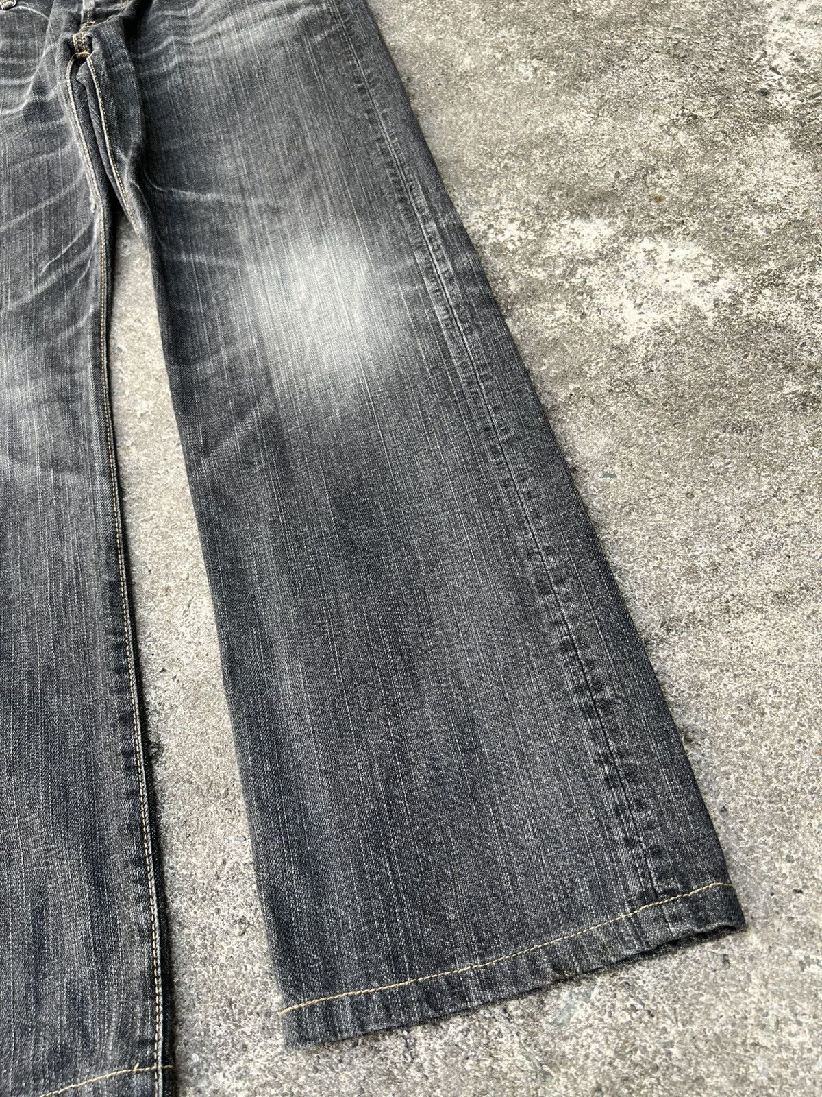 Spellbound Vintage 90’s Spellbound Mud Wash Jean #japan Size US 35 - 8 Thumbnail