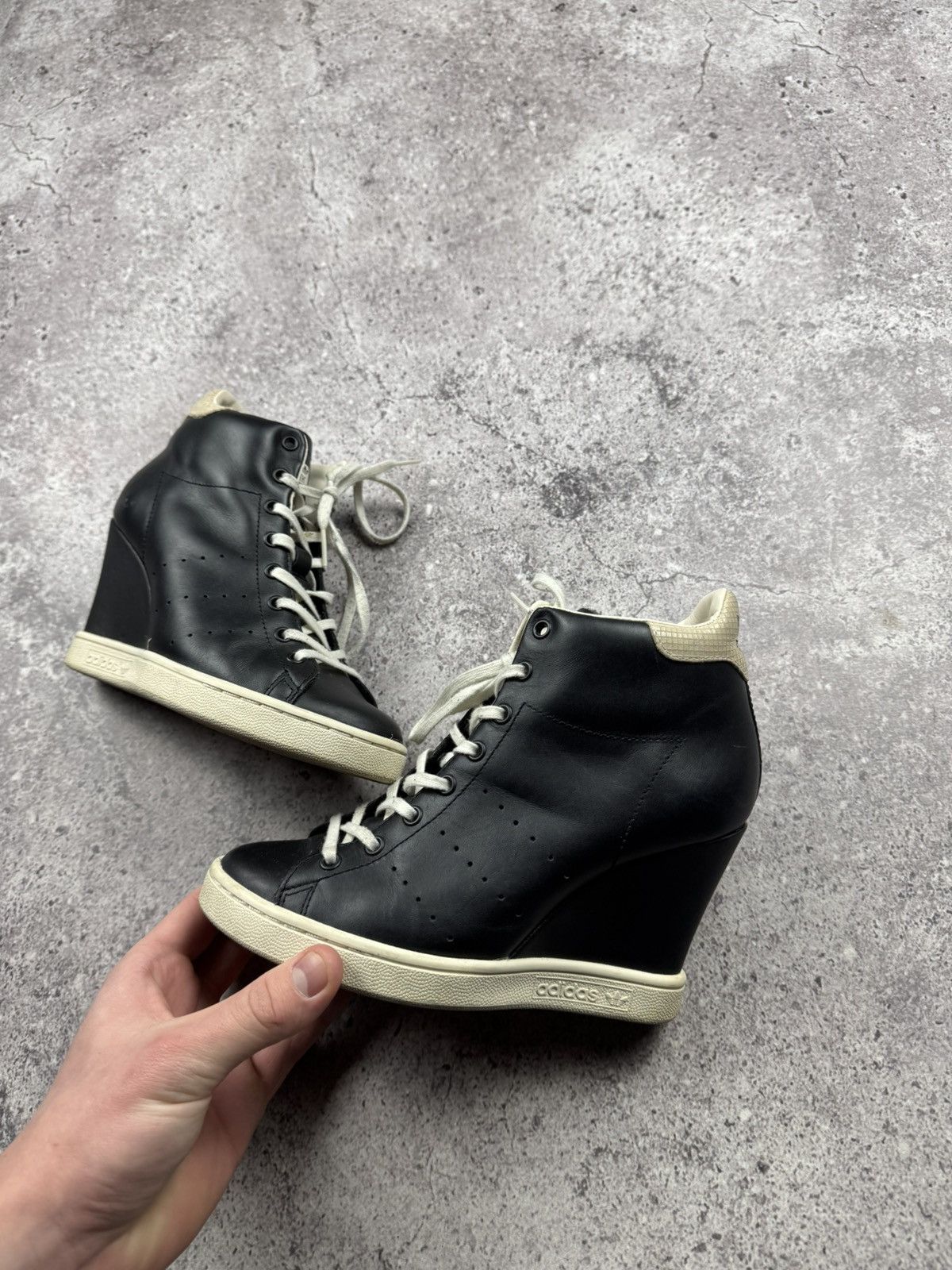 Adidas Adidas Isabel Marant Style Leather Sneakers Y2K Rare Hype Size US 6.5 / IT 36.5 - 4 Thumbnail