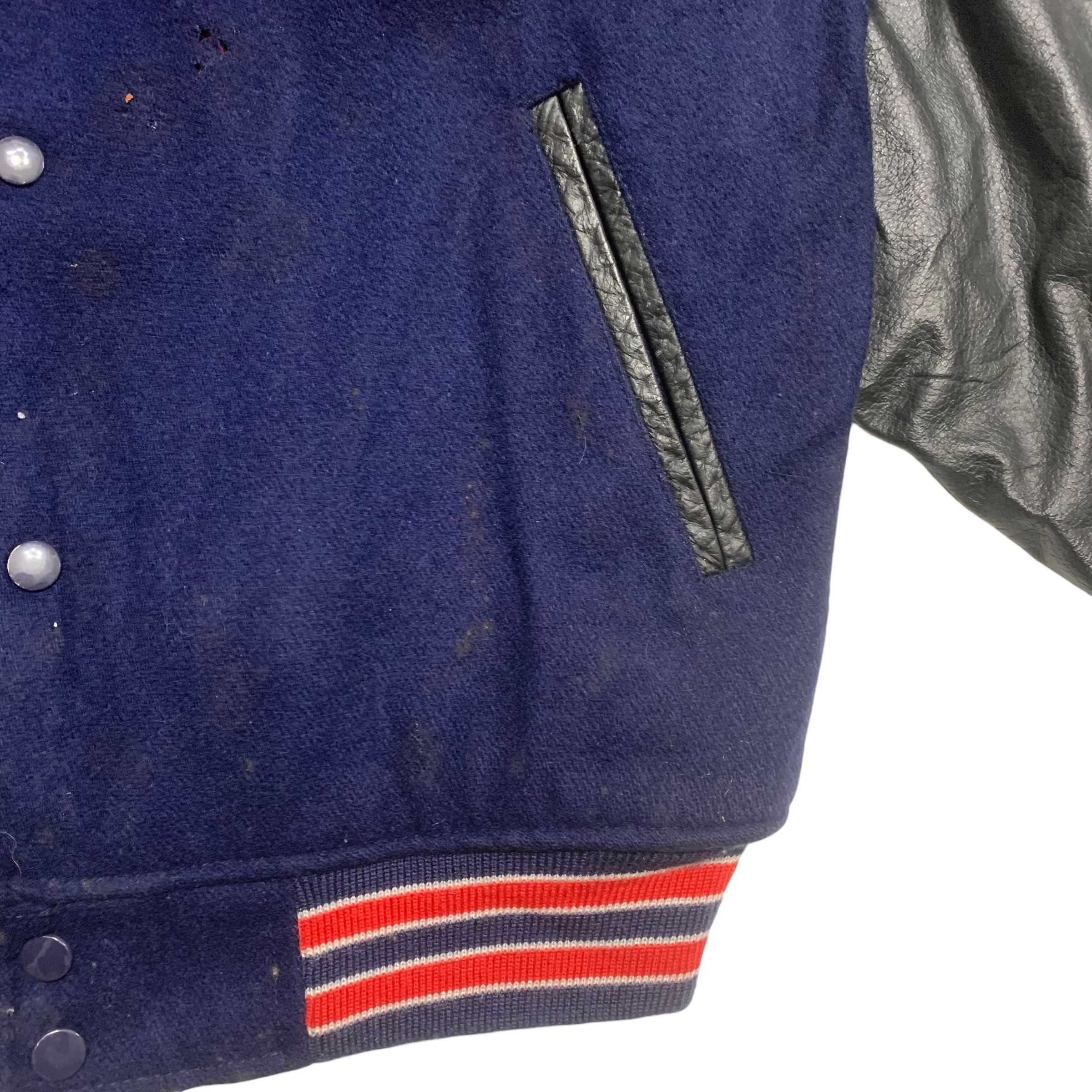 Japanese Brand Vintage Japanese Brand Bright Light Varsity Jacket Size US M / EU 48-50 / 2 - 10 Thumbnail