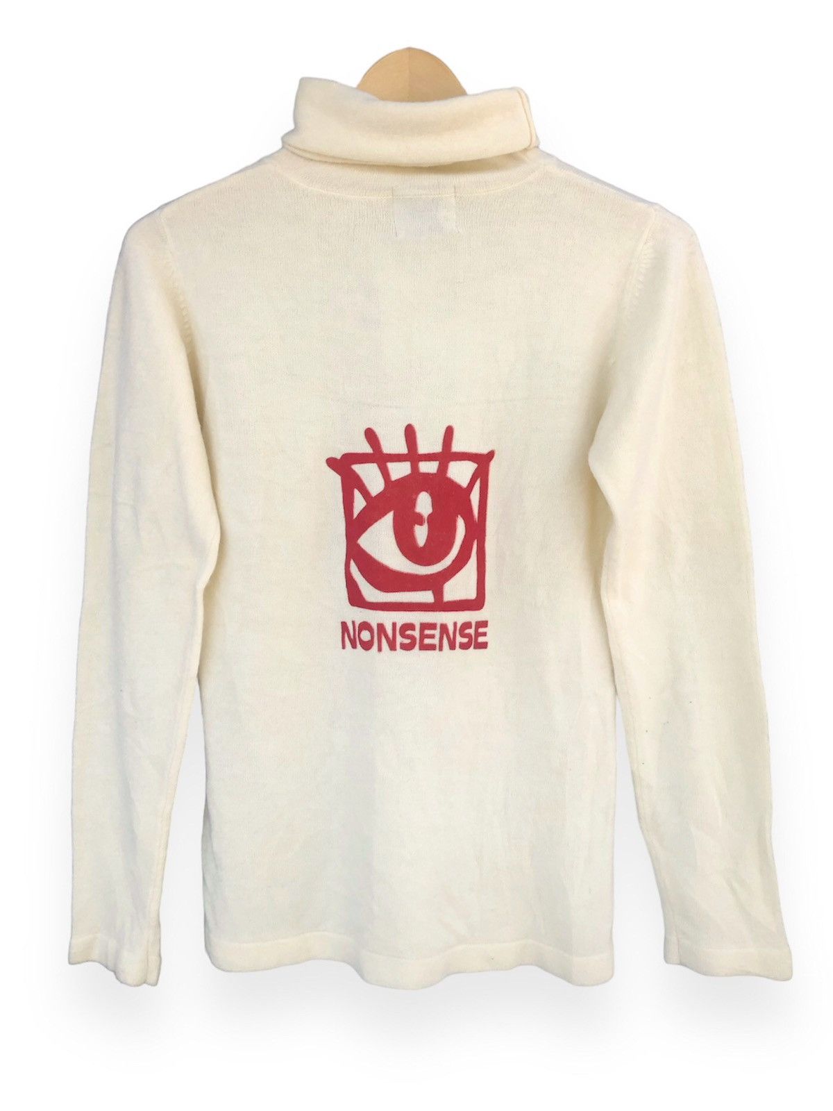 Angel Blue × Hysteric Glamour × Japanese Brand Japanese Nonsense Turtleneck Knit Sweater Size US S / EU 44-46 / 1 - 2 Thumbnail