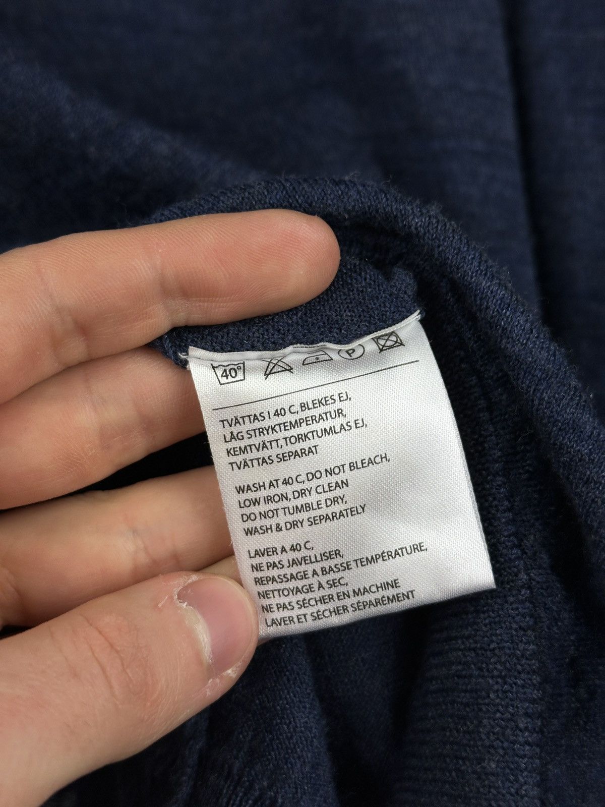 Acne Studios × Vintage Acne Studios MAYA AW10 Blouse Wool/Cashmere Sweater Size XS / US 0-2 / IT 36-38 - 7 Thumbnail