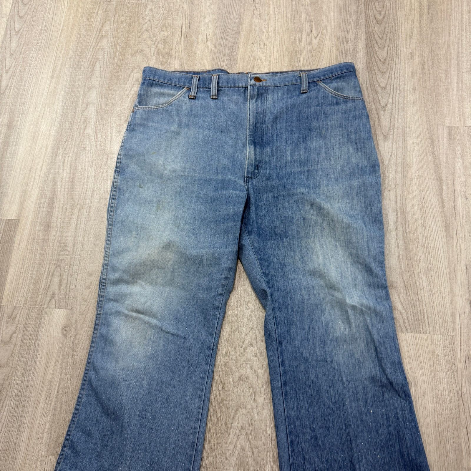 Wrangler Vintage Wrangler Jeans Men's 42 Short (Fits 42x25) Blue Size US 42 / EU 58 - 2 Thumbnail