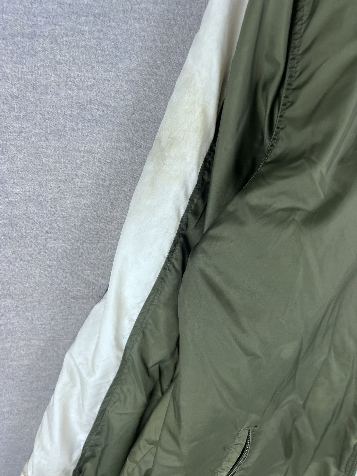Nike Vintage 1990s Nike Long Forest Green Heavy Windbreaker XL Size US XL / EU 56 / 4 - 4 Thumbnail