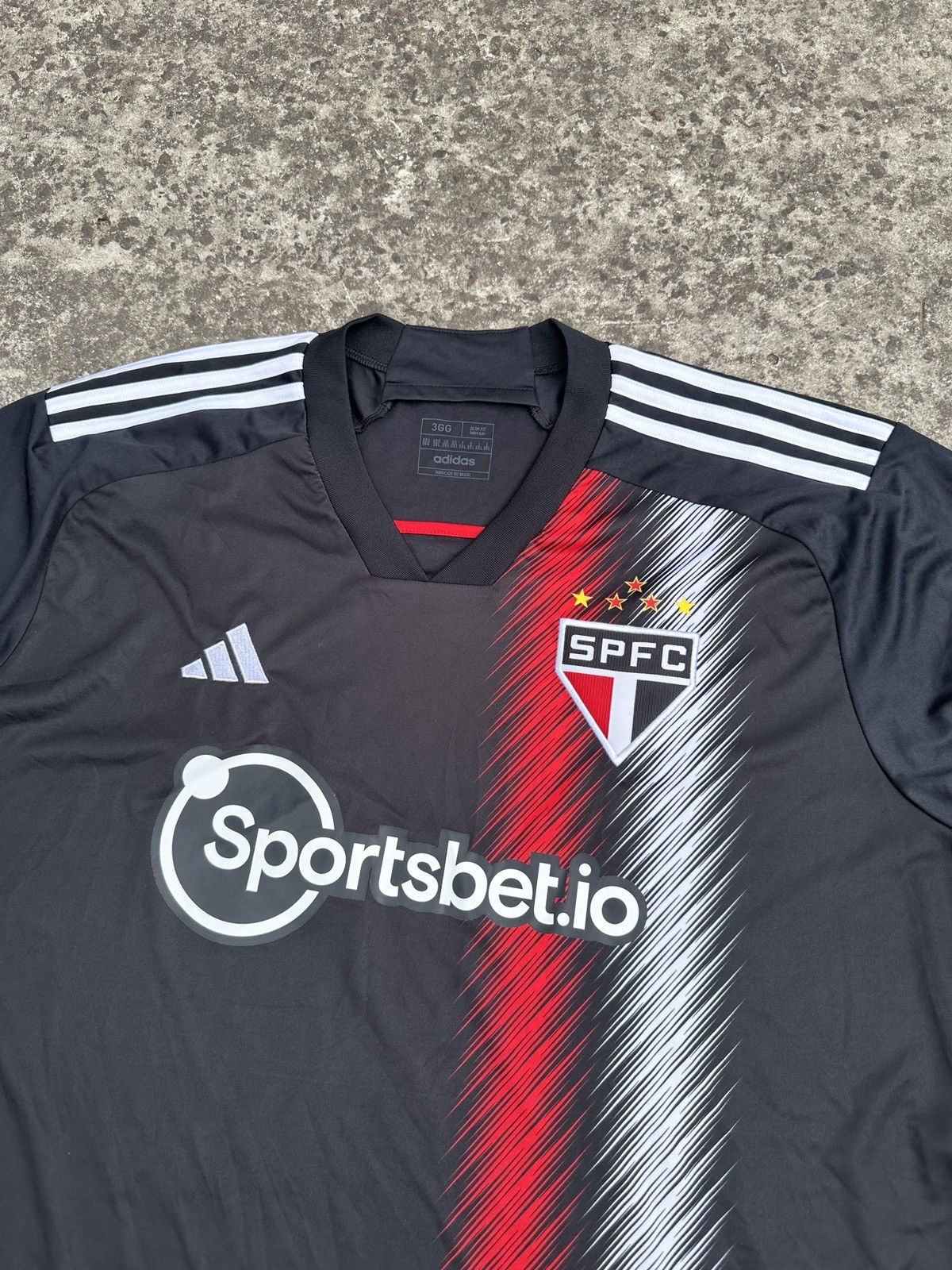 Adidas Vintage Adidas Sao Paulo Soccer Jersey Blokecore Style 3XL Size US XXL / EU 58 / 5 - 2 Thumbnail