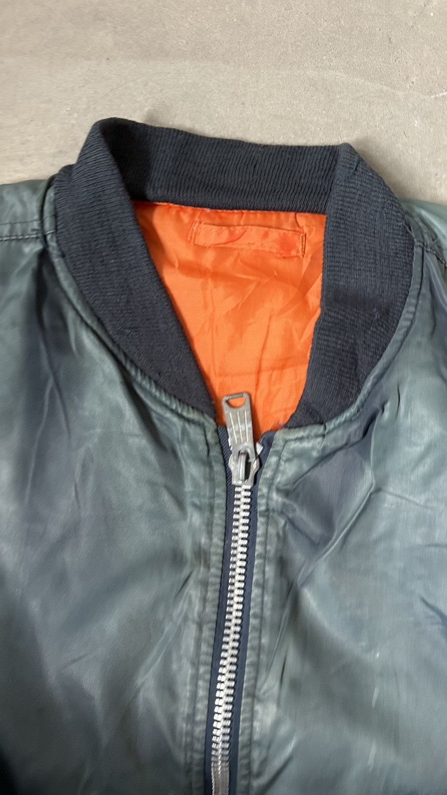 Vintage VINTAGE DISTRESSED JAPAN BOMBER JACKET Size US L / EU 52-54 / 3 - 6 Thumbnail