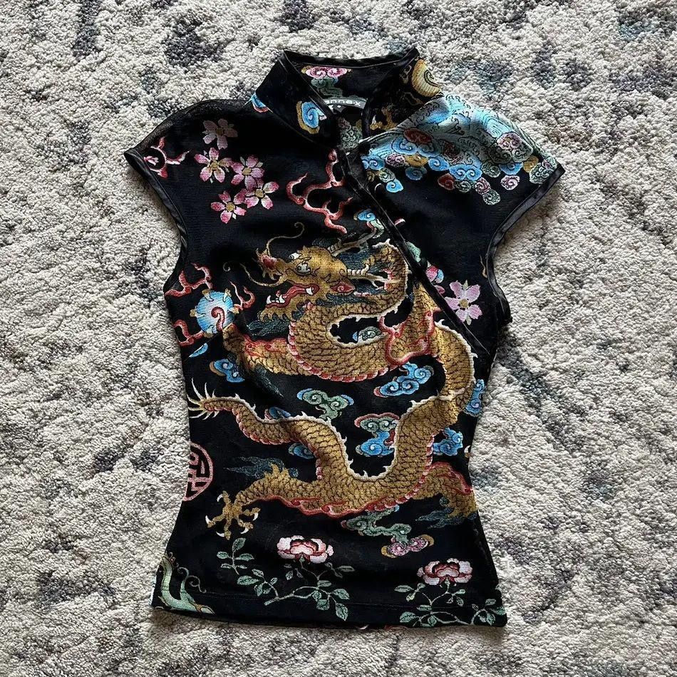 Chinese Laundry Retro literary Chinese style T-shirt top Size ONE SIZE - 1 Preview