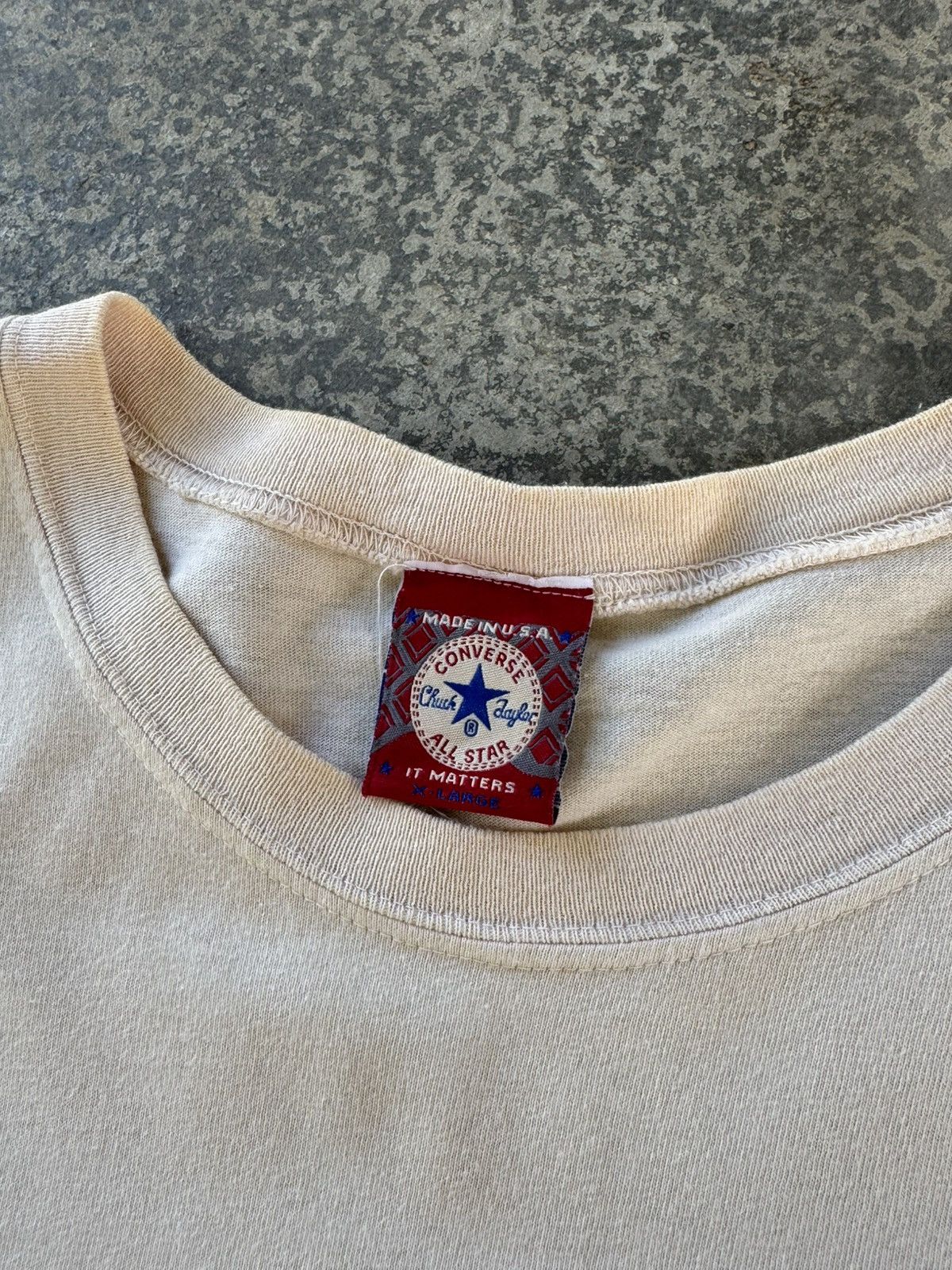 Converse × Vintage Vintage 90’s Converse Tee Size US XL / EU 56 / 4 - 7 Thumbnail