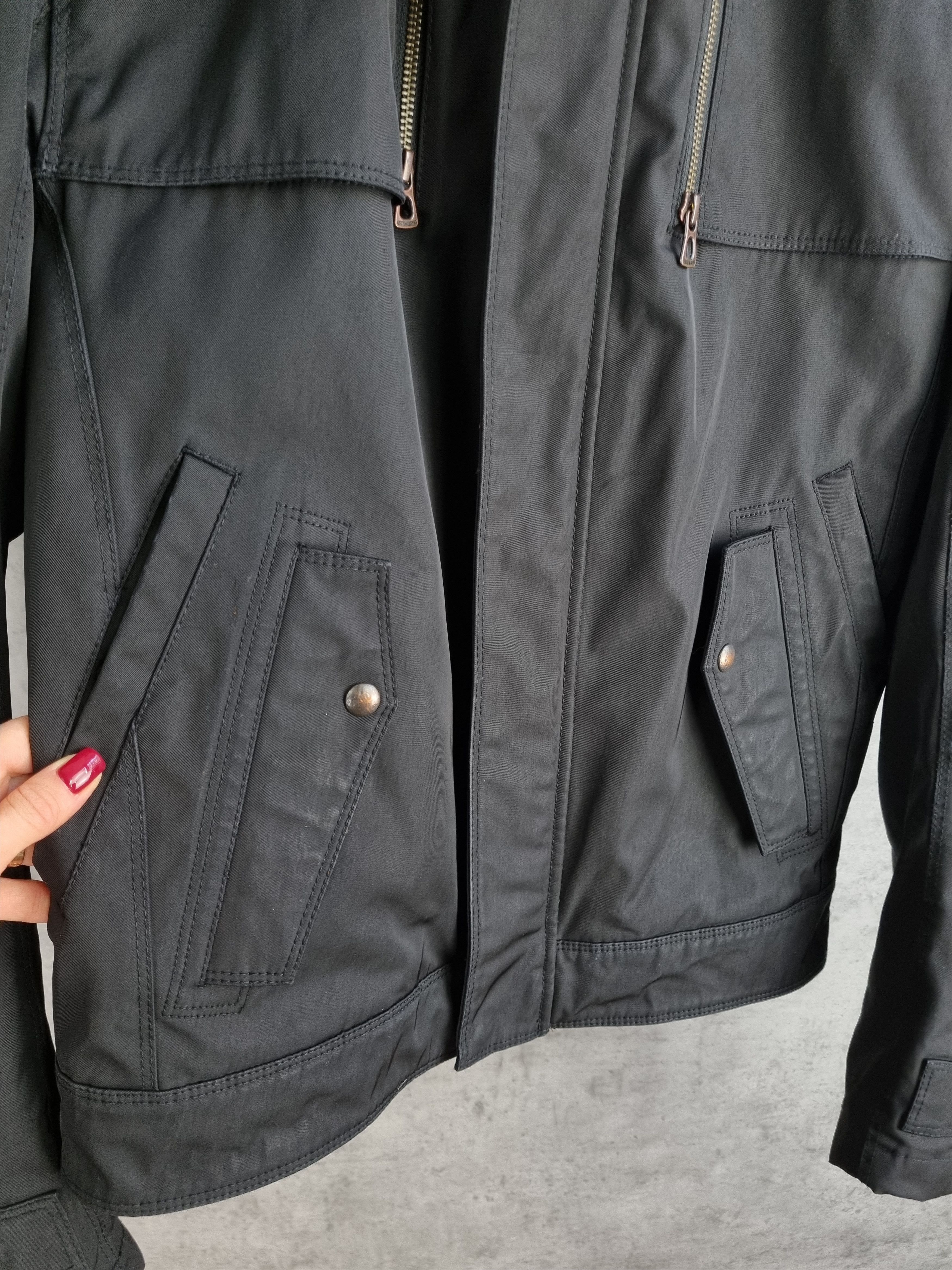 Hugo Boss × Vintage Hugo Boss Water Repellent Biker Jacket Size US M / EU 48-50 / 2 - 14 Thumbnail