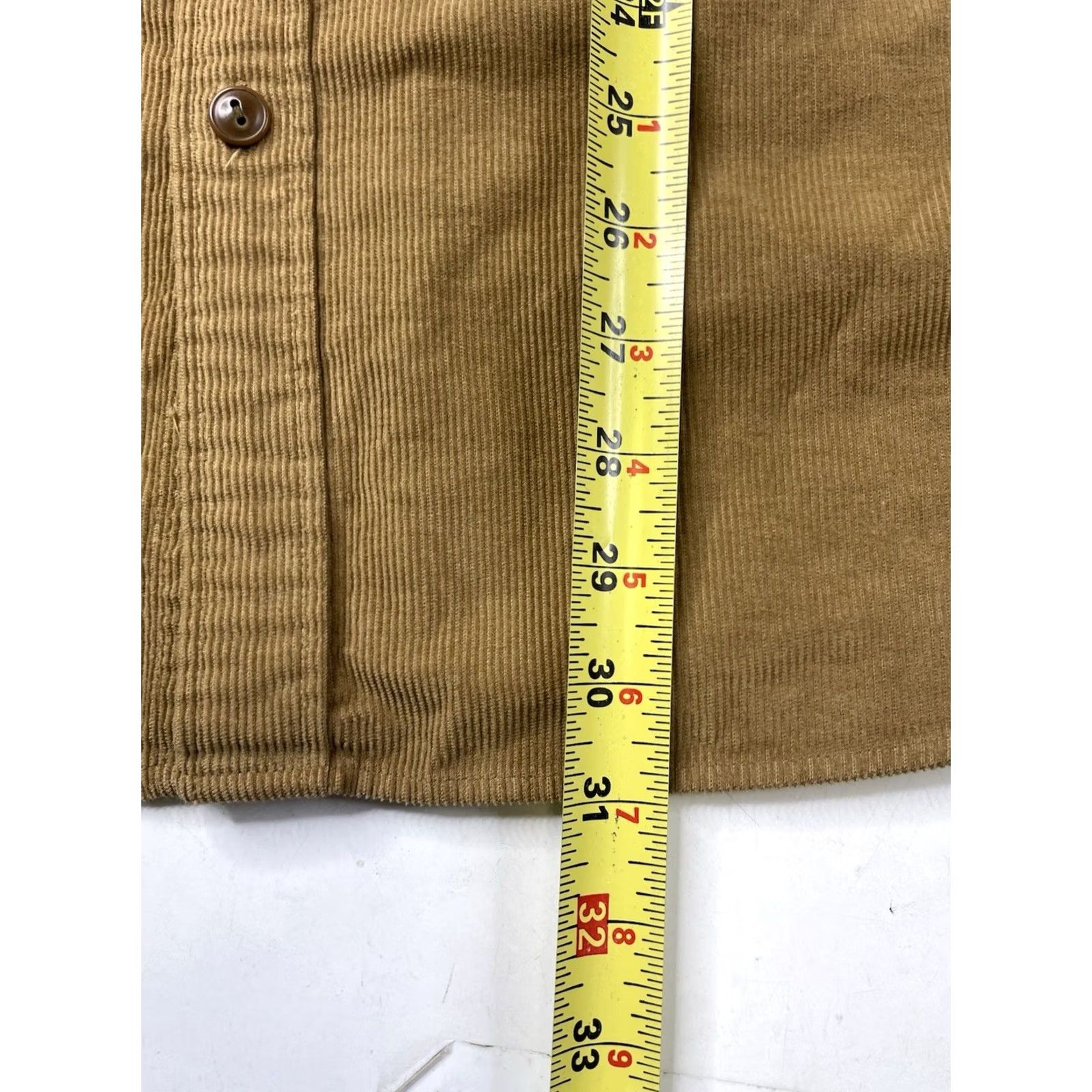 J.Crew VINTAGE J.CREW Corduroy Shirt Mens Large Brown Button-Up Work Shirt L Brown Mens Size US L / EU 52-54 / 3 - 5 Thumbnail