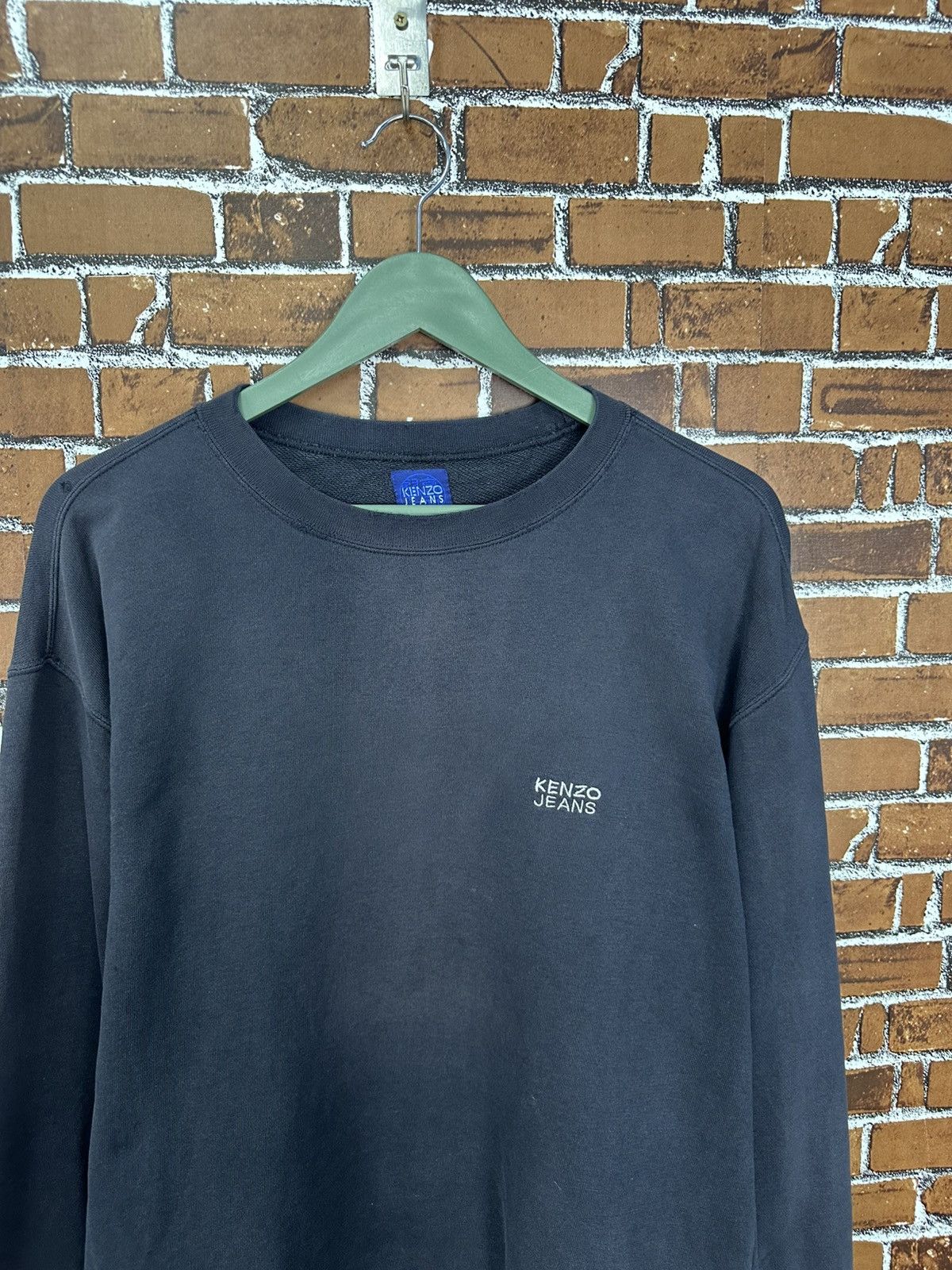 Kenzo Vintage Kenzo Jeans Sunfaded Sweatshirt Z451 Size US L / EU 52-54 / 3 - 2 Thumbnail