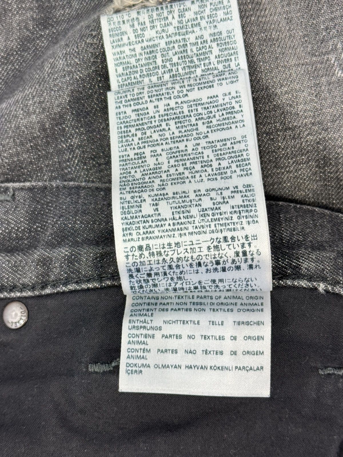 Diesel DISTRESSED DENIM JEANS Size US 34 / EU 50 - 11 Thumbnail