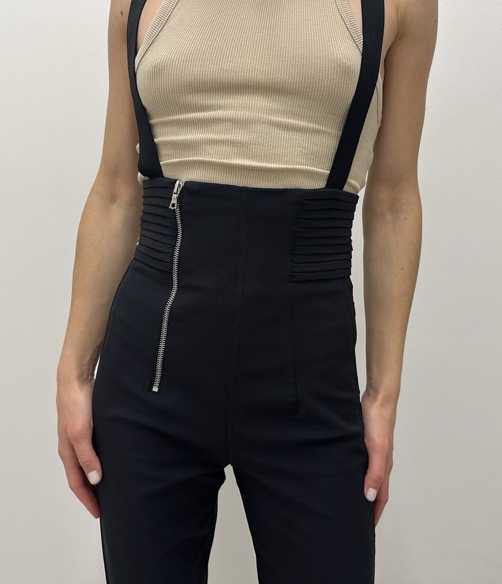 Marithe + Francois Girbaud Vintage Marithe Francois Girbaud Black Overalls Size 34" / US 12 / IT 48 - 2 Thumbnail