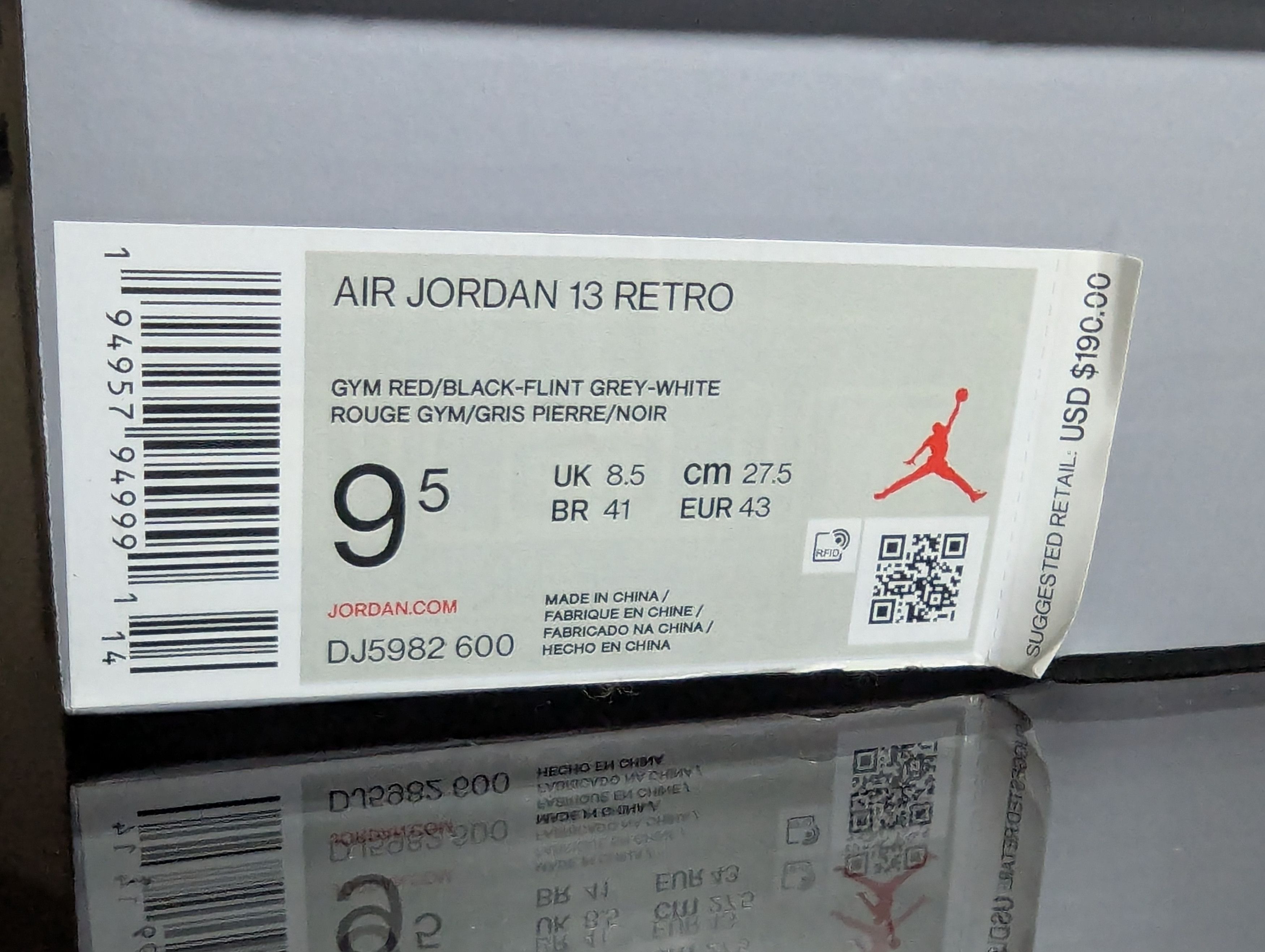 Nike Air Jordan 13 Retro Size US 9.5 / EU 42-43 - 6 Thumbnail