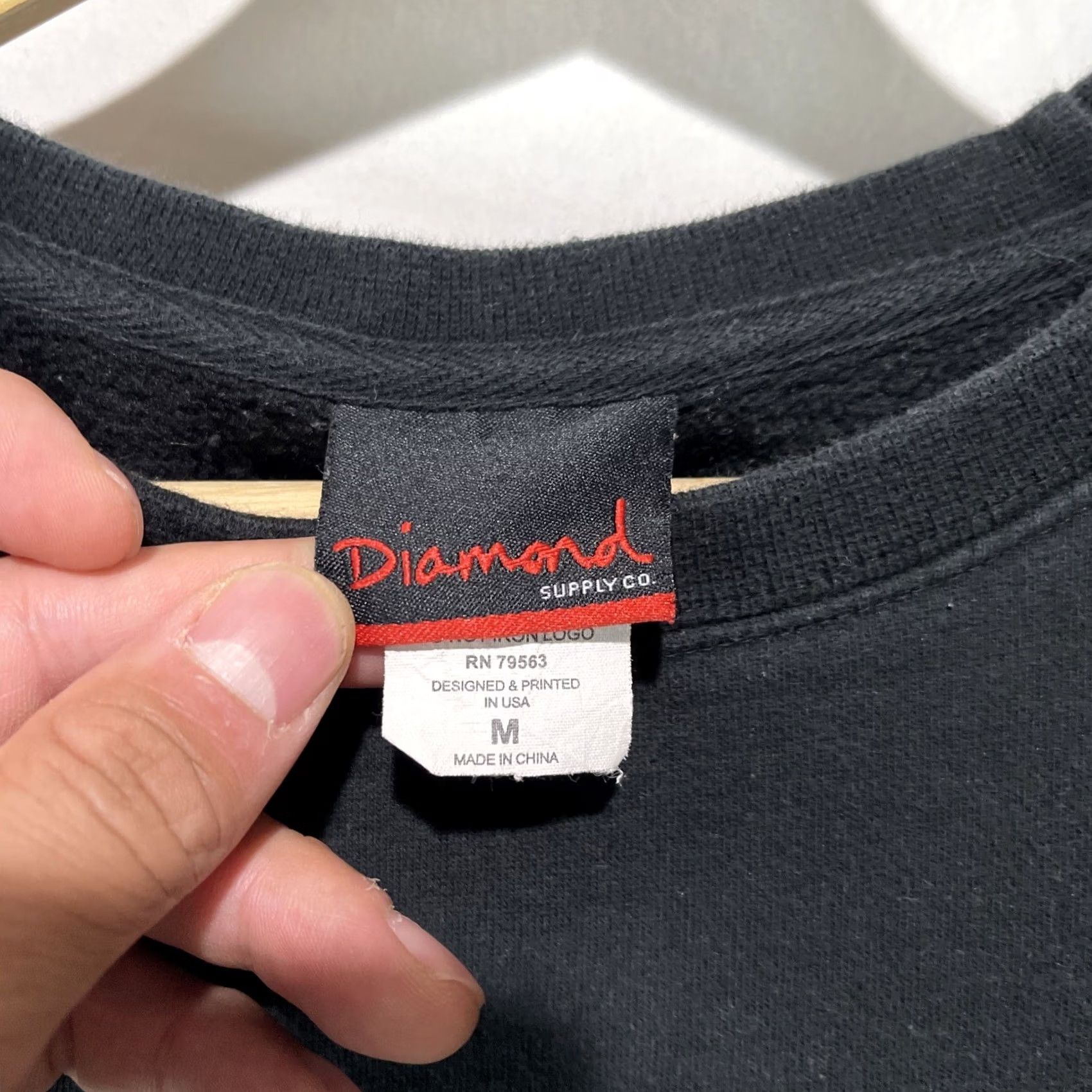 Diamond Supply Co. Diamond Supply Co Sweatshirt Womens Medium Diamant Paris Pullover Crew Black Cotton Blend Fleece Logo Beach Sports Winter Fall Spring Kid? Size M / US 6-8 / IT 42-44 - 7 Thumbnail