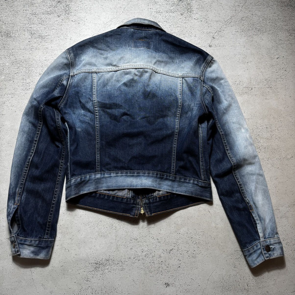 Levi's avant garde y2k gradient levis denim jacket rick owens style Size L / US 10 / IT 46 - 12 Thumbnail