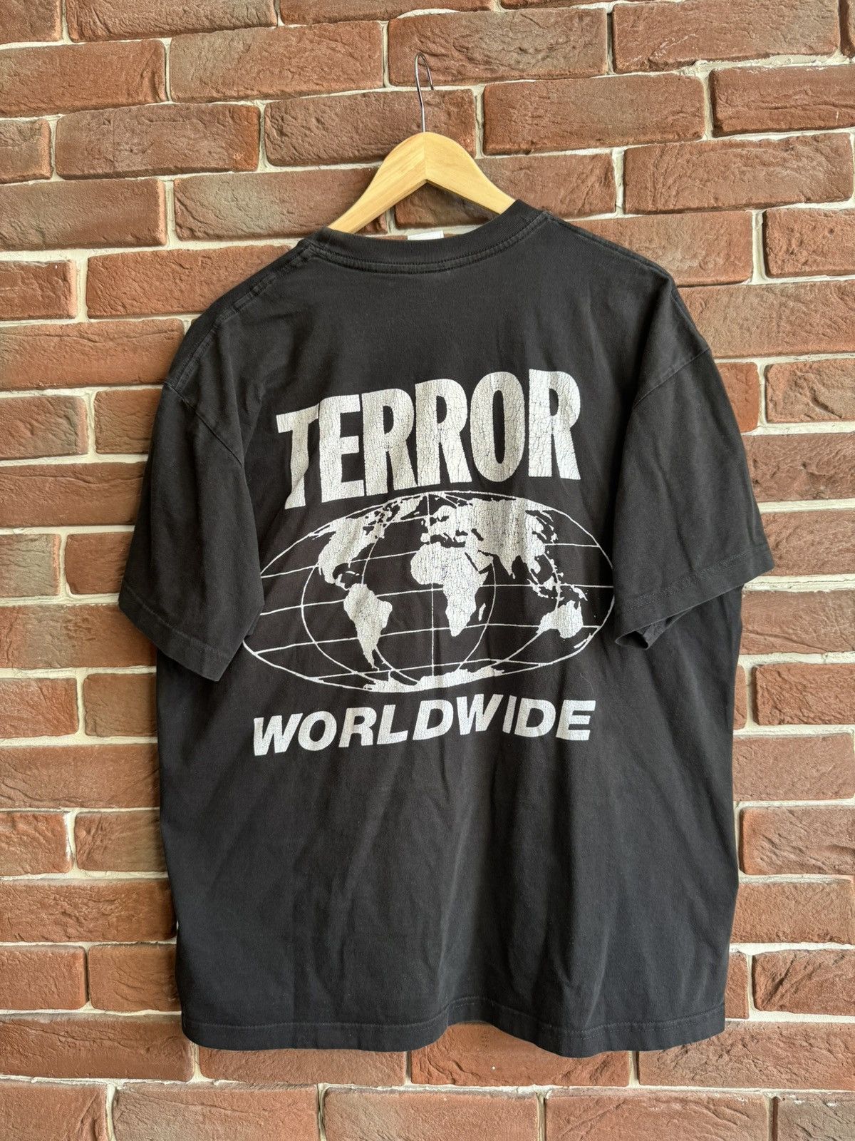Band Tees Vintage 00s Don Rock Terror Wordwide Fuck Control band Tee Size US XL / EU 56 / 4 - 2 Thumbnail