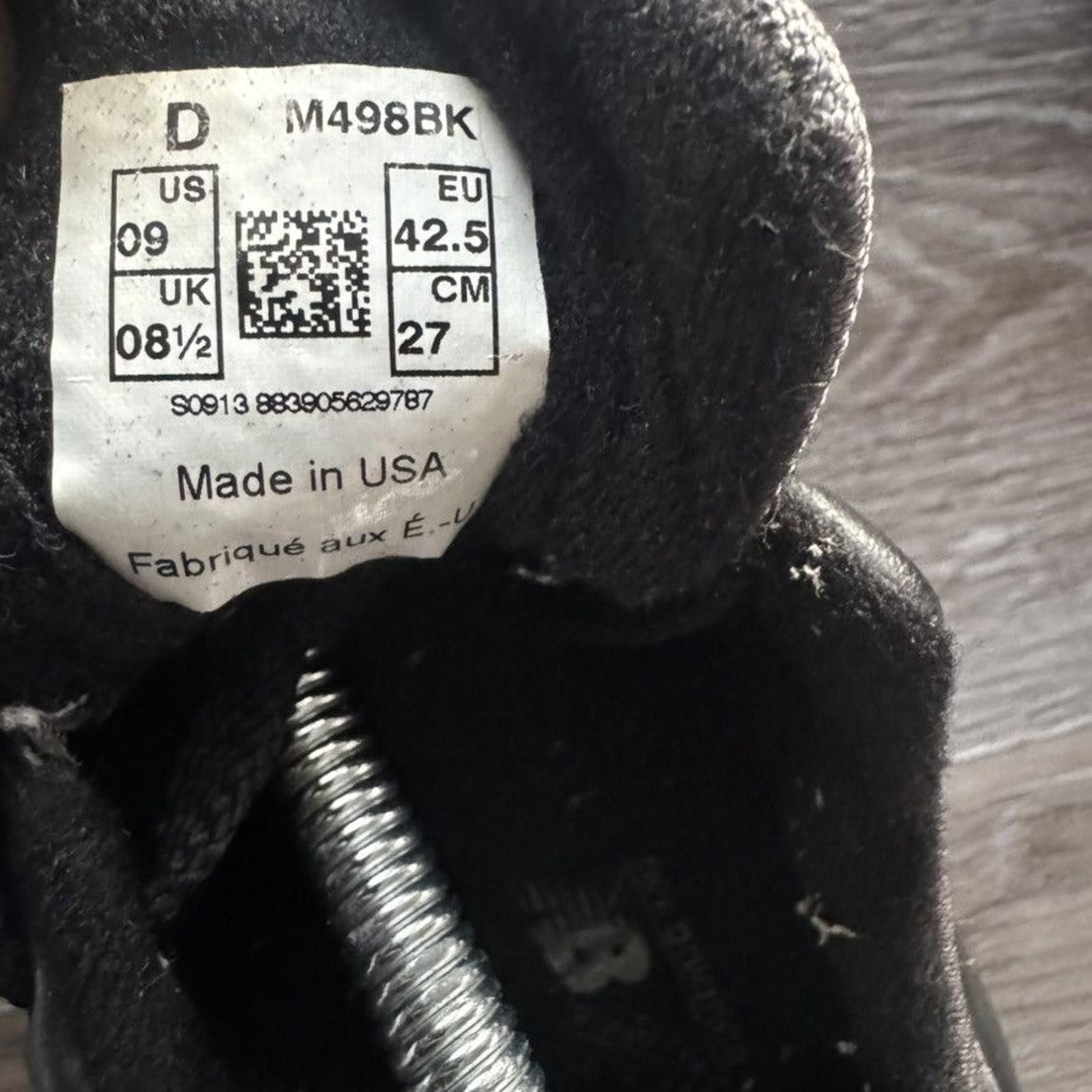 New Balance NEW BALANCE • M498 "Black" (9M) Size US 9 / EU 42 - 4 Thumbnail